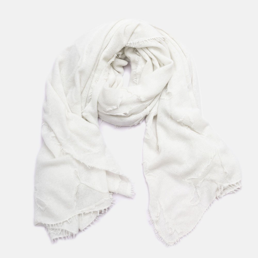 OOLALA ILLUSION BLUE CASHMERE SCARF