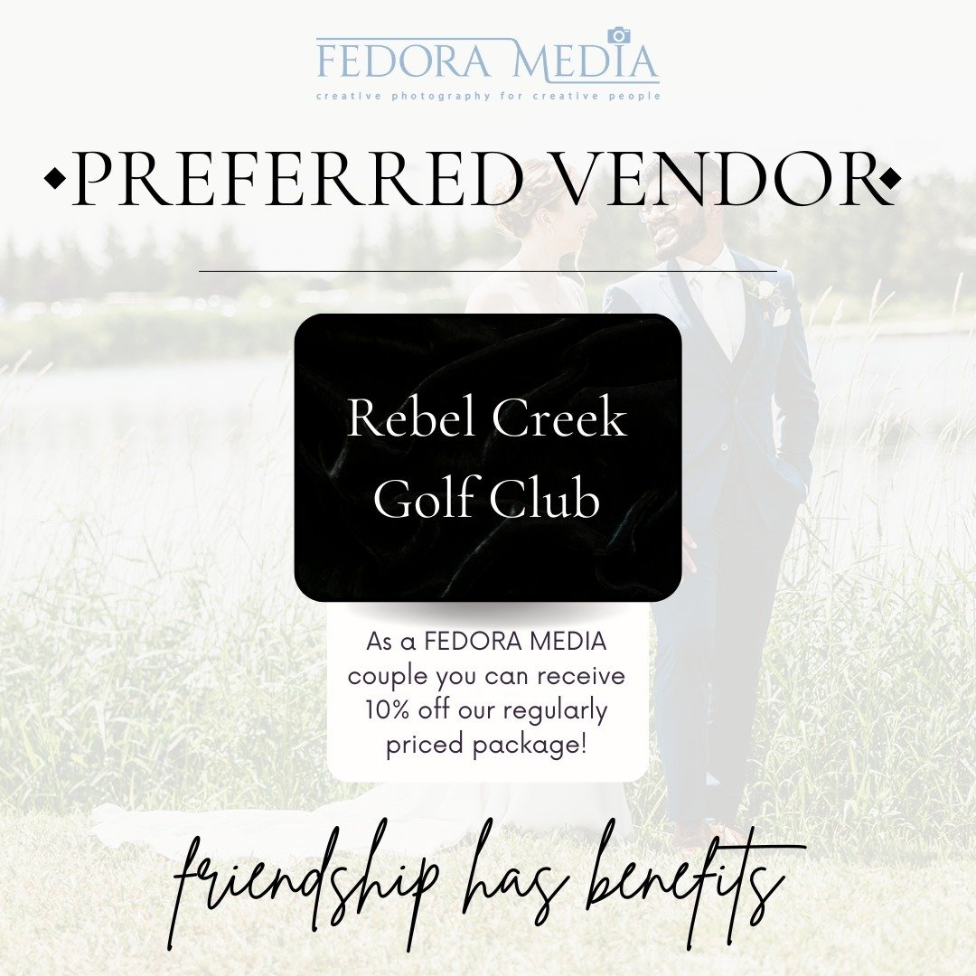 We are so excited to be adding some new preferred vendors to the list. @Rebelcreekgolf is a beautiful golf course in Petersburg. You get married in front of an old barn ruin, the grounds are stunning, and it's so romantic! They have exclusive package