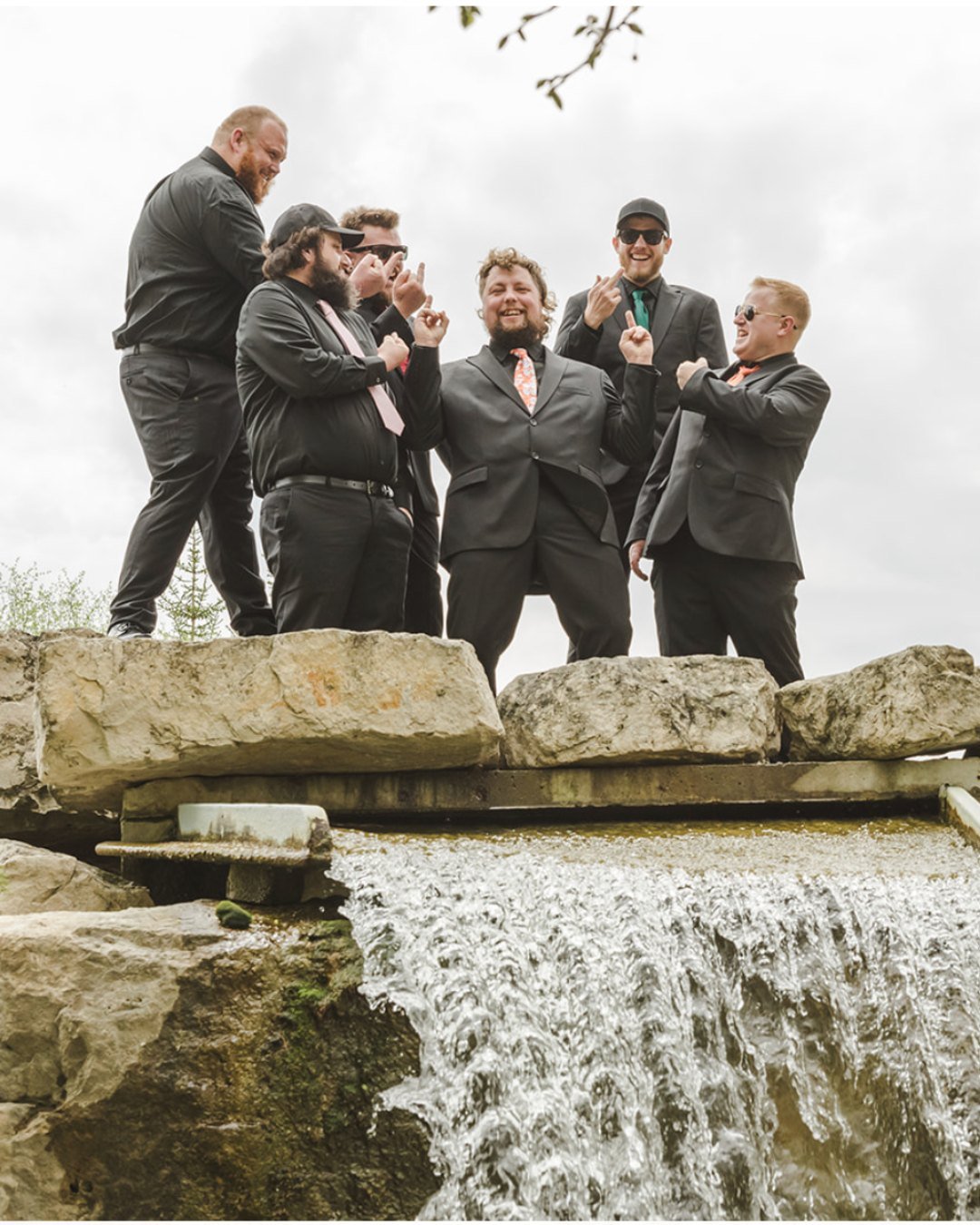 When the groom squad brings the laughs and the love. 
Weddings aren&rsquo;t just romantic&mdash;they&rsquo;re ridiculously fun too! 

@bingemans

#GroomGoals #WeddingPartyVibes #FedoraMedia #WeddingPhotographer #WeddingPhotographyIdeas #GroomsmenPics