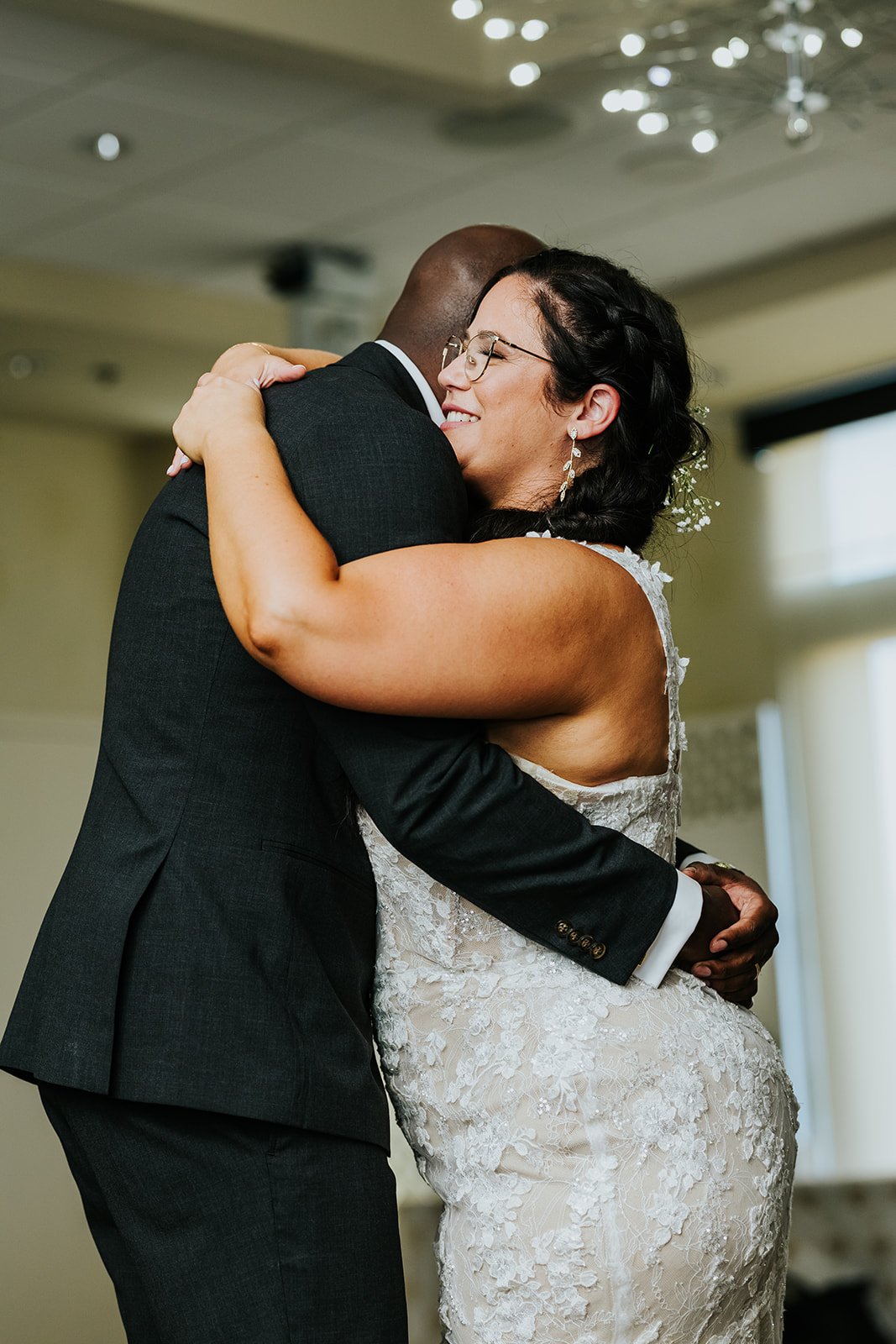 Bride and groom first dance a C Hotel photo by Fedora Media.jpg