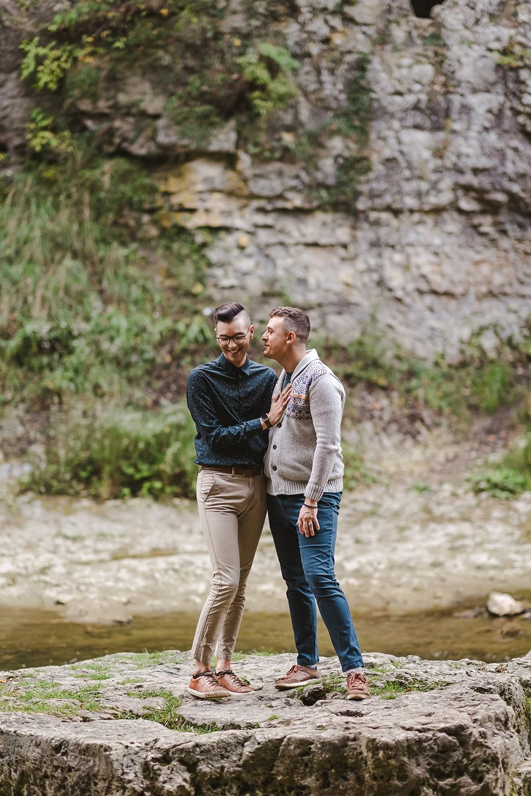 Handsome Proposal Engagement Photography Victoria Park Ontario D&M Fedora Media.jpg