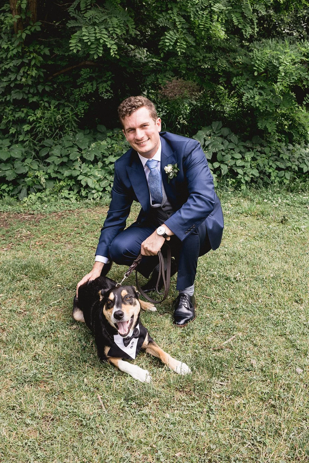 Hamilton Ontario Wedding Groom Dog Friendly Portrait Photographer C&P Fedora Media.jpg