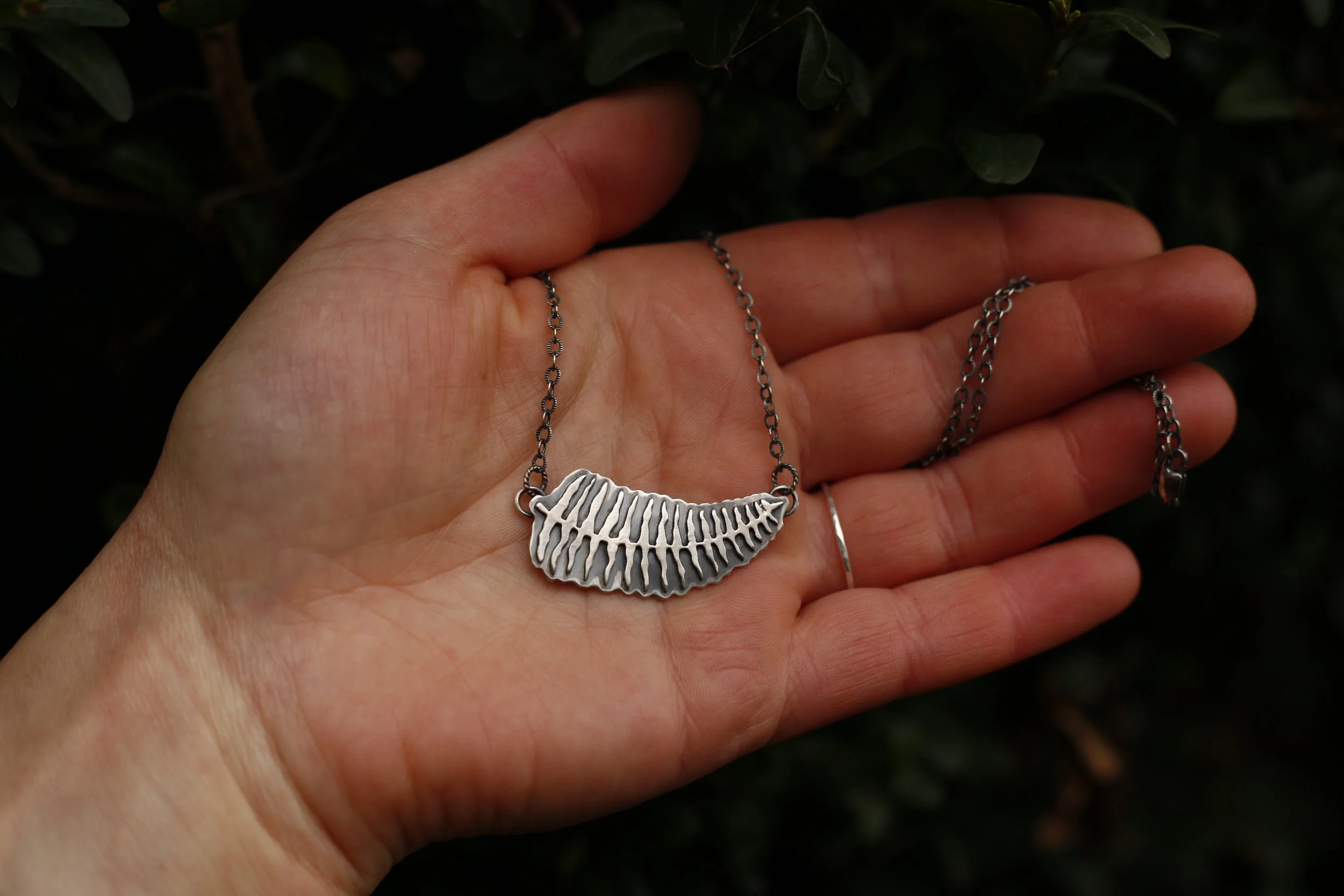 Swordfern Necklace - 18"