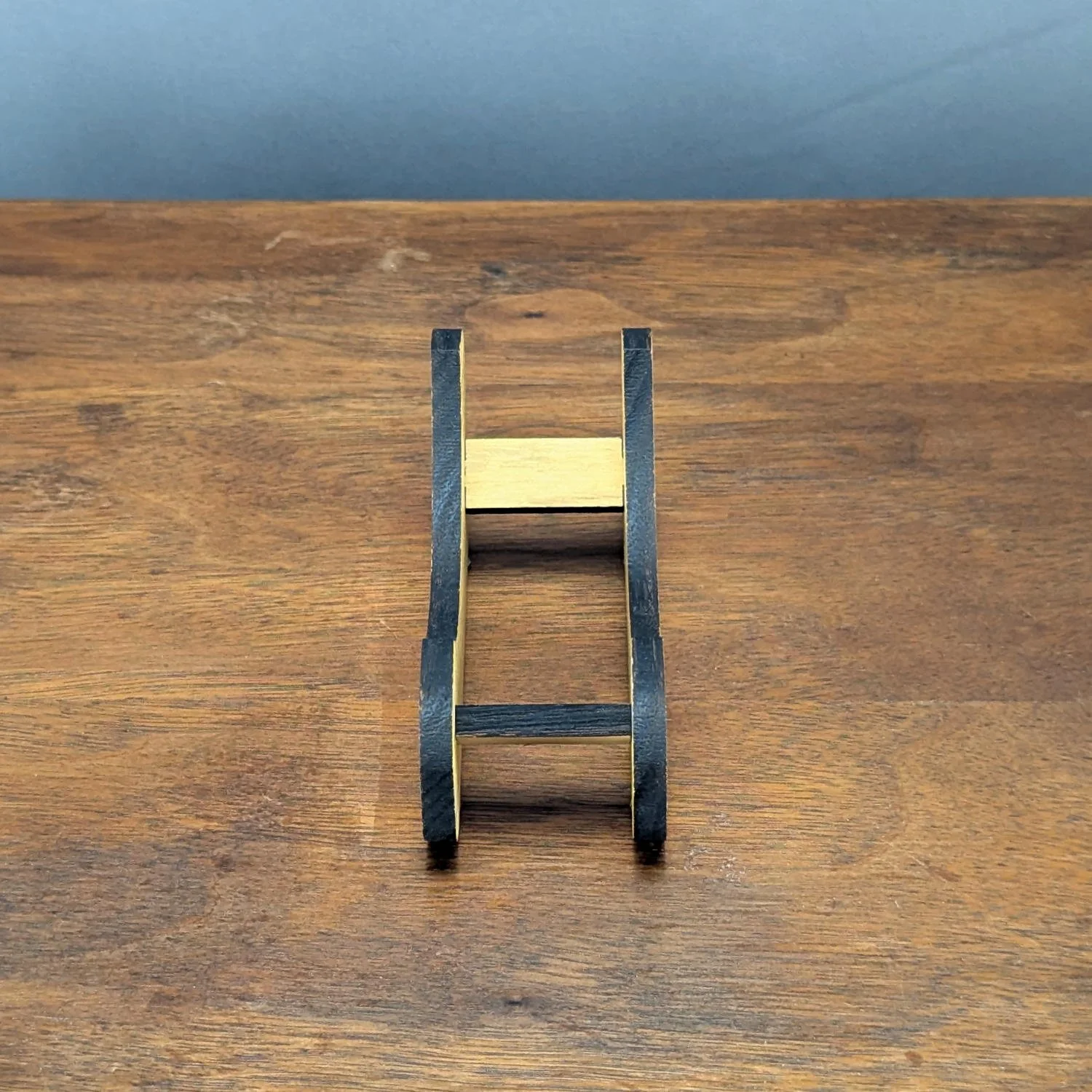front view of gearworks coaster holder