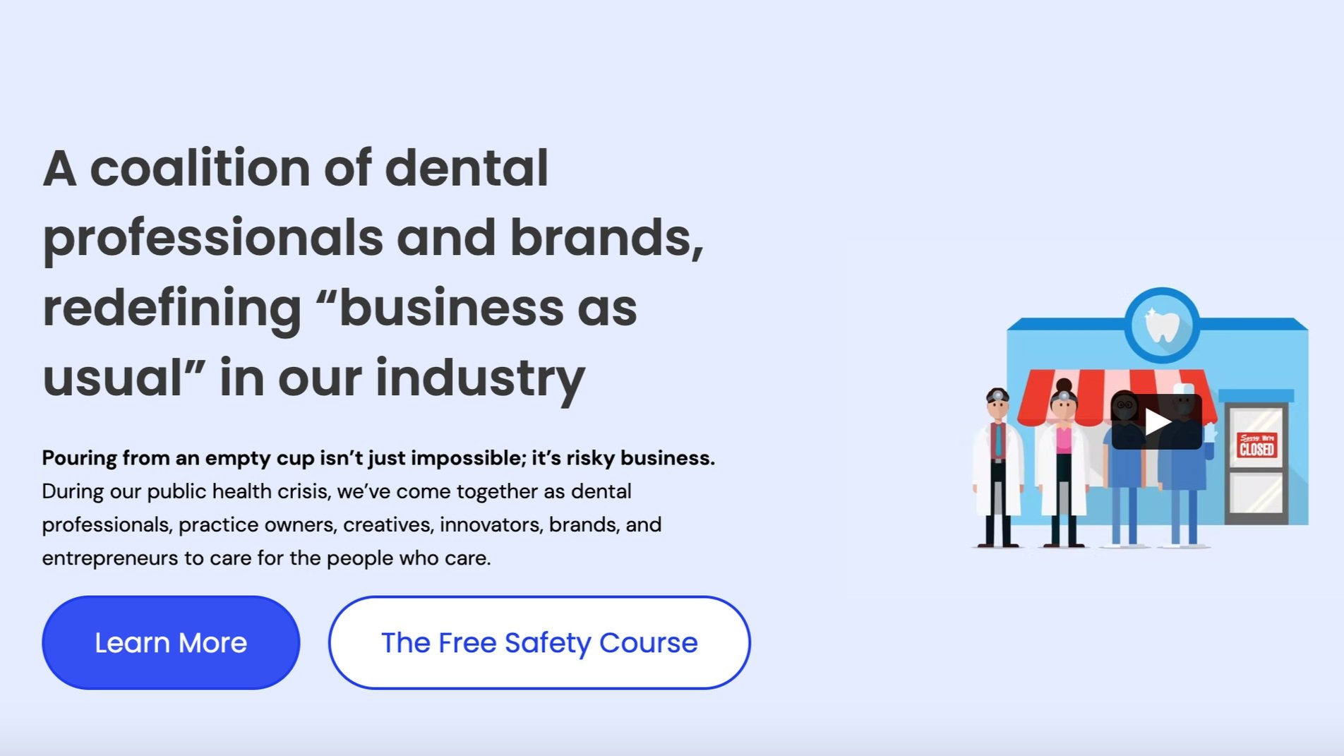 Oral Health United (Video Script, B2B Content, SEO Website Copy)