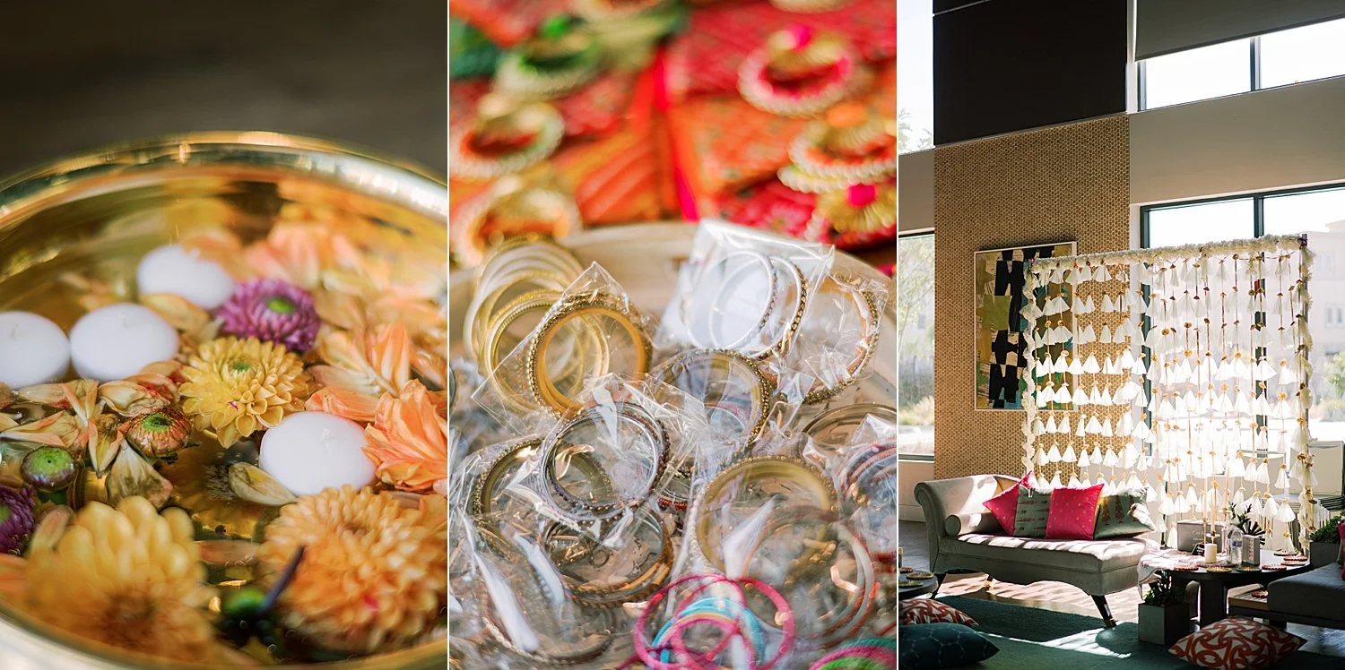 Colorful sikh wedding details