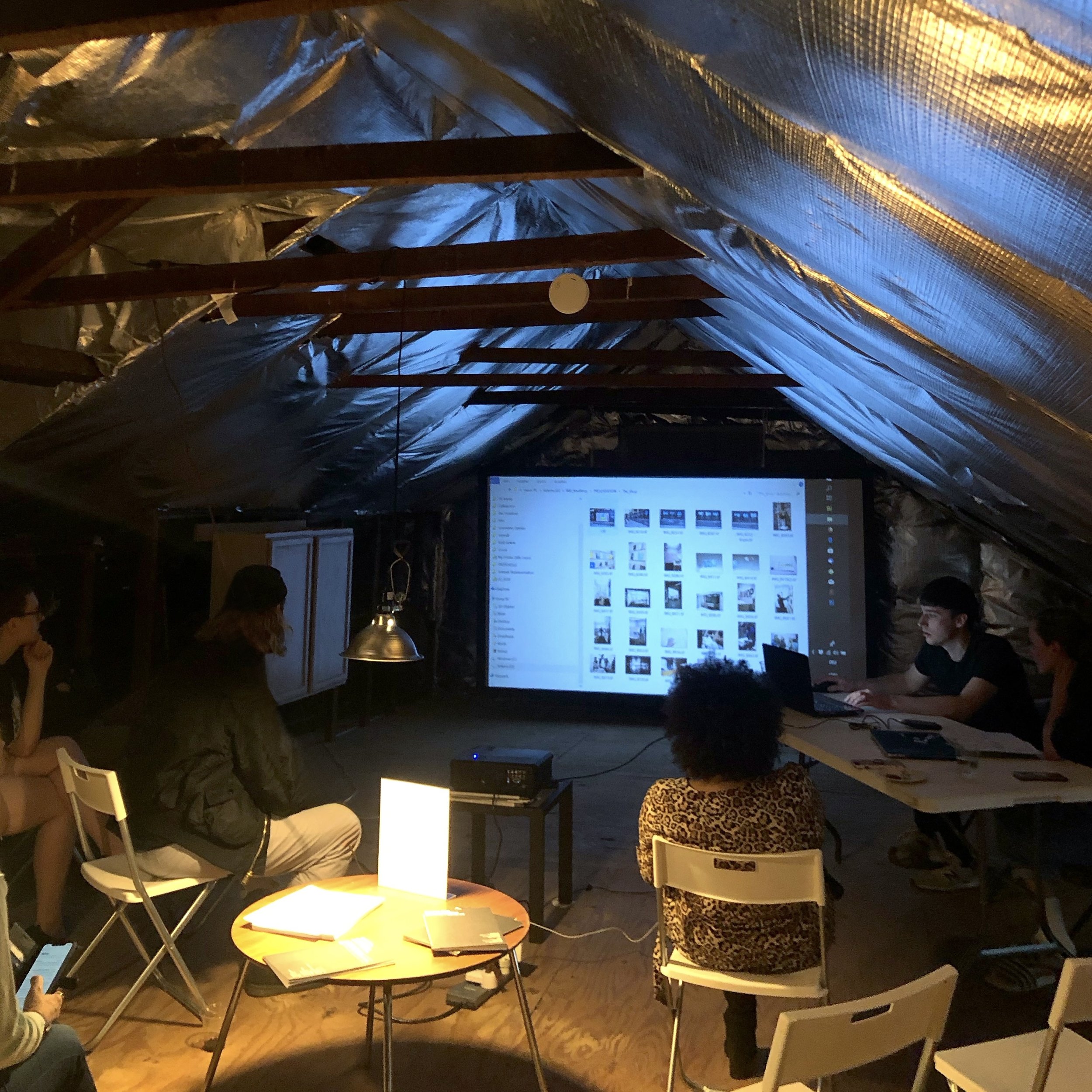 Artist talk by AiRs Samuel Bich & Hannah Sehl