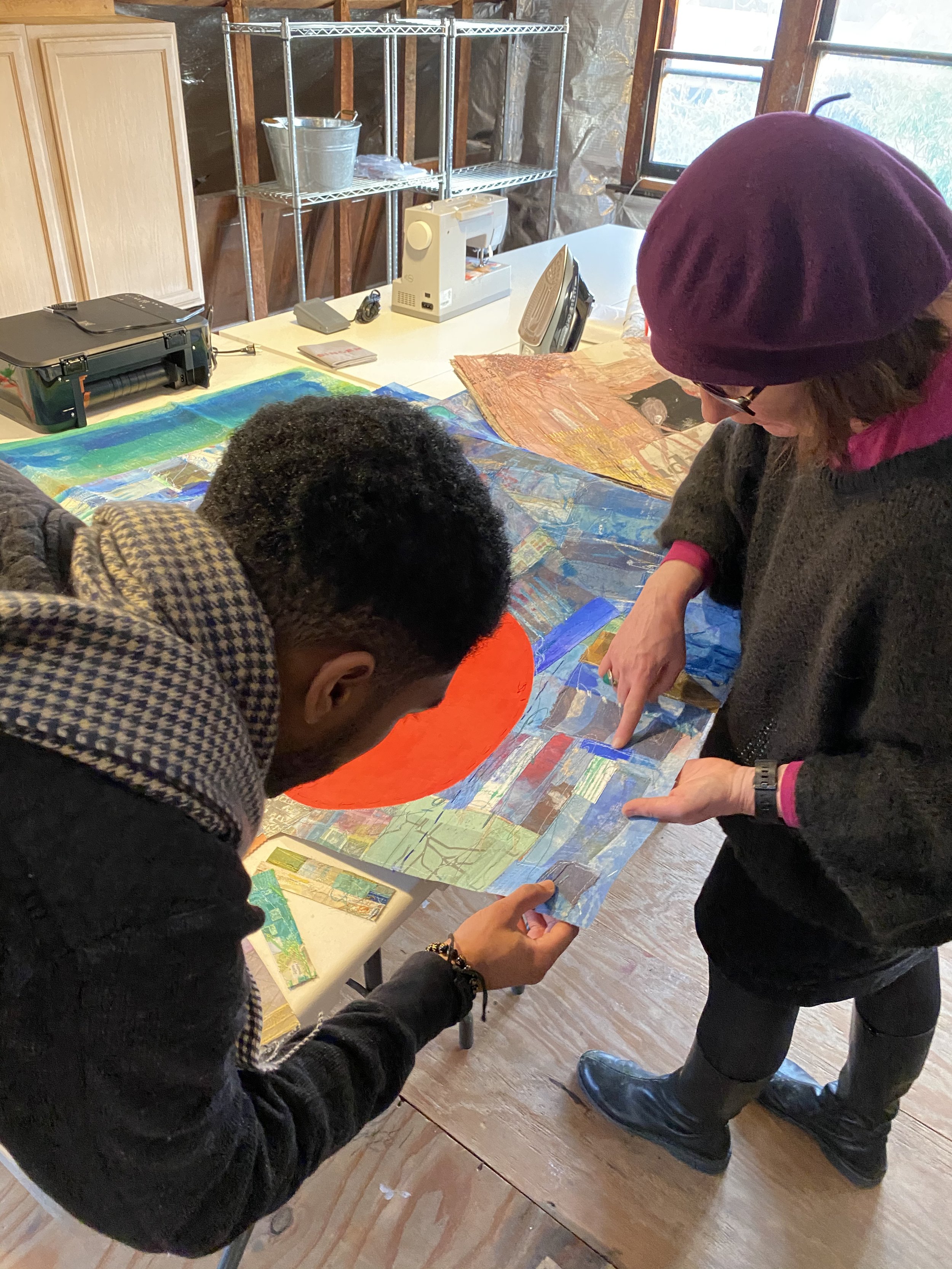 Hands-on workshop with AiR Tansy Hargan