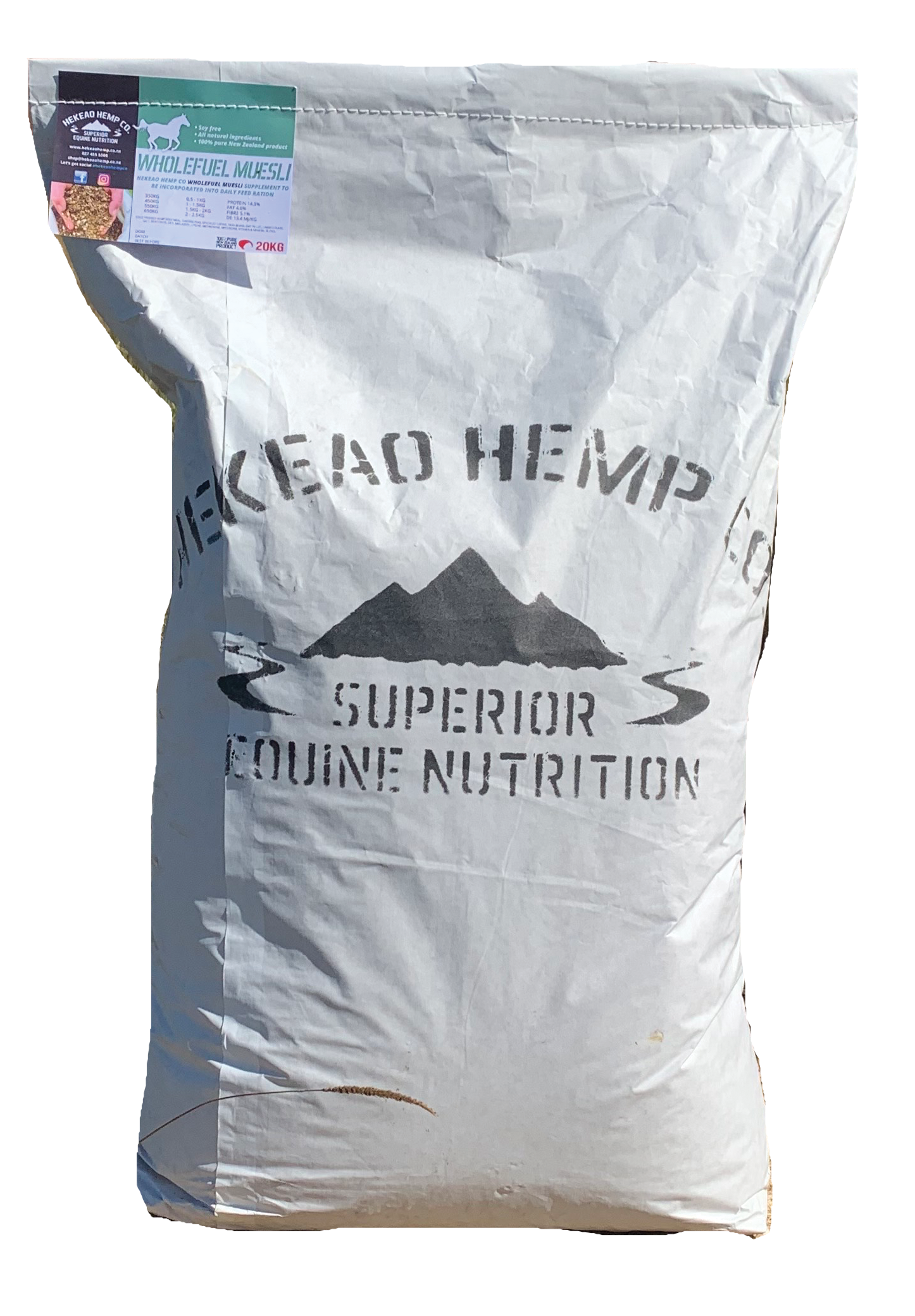 Hekeao Hemp Co Wholefuel Museli