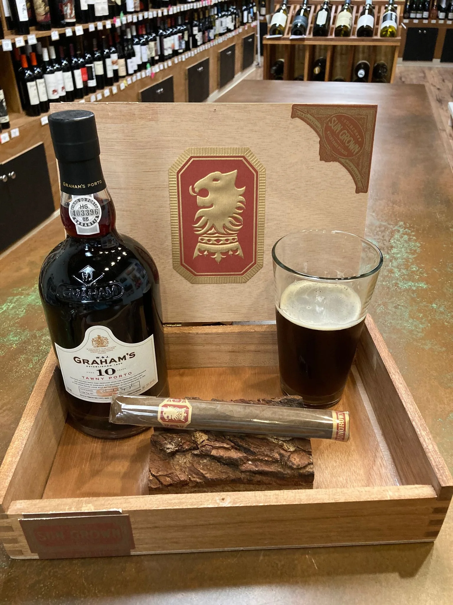 Cigar Night on the Back Porch