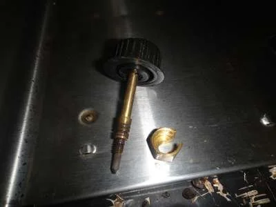 Once the steam shaft is out you can refurb it, change o-rings etc.