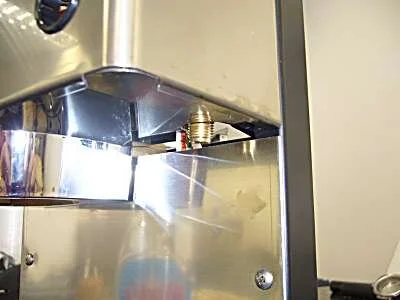 Undo the connecting nut (17mm socket). If the o-ring wasn't on the end of the wand, it will still be inside this nut. Remove it.