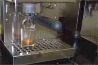 Machine, portafilter &amp; basket warmed overnight.