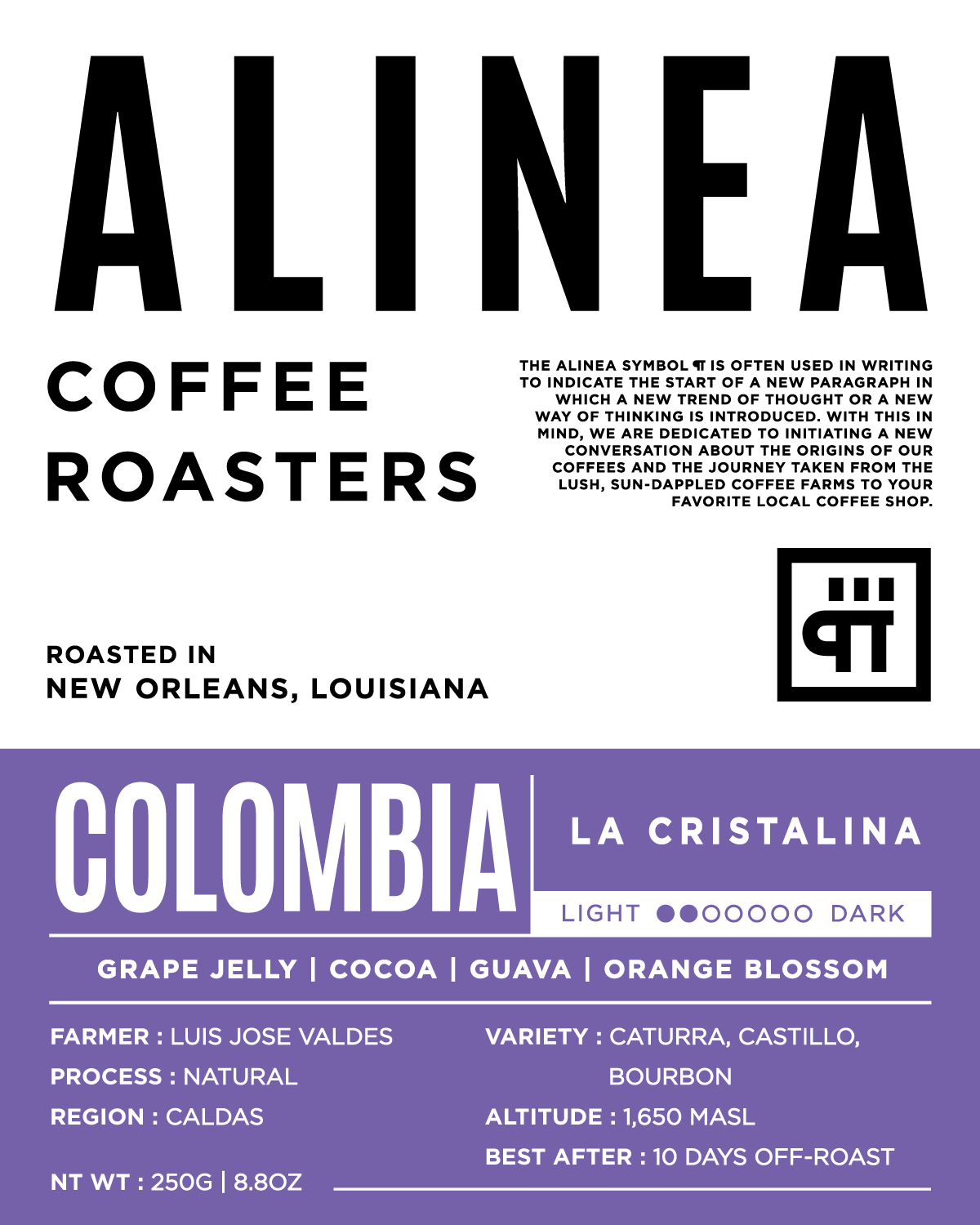 Colombia | La Cristalina - Natural
