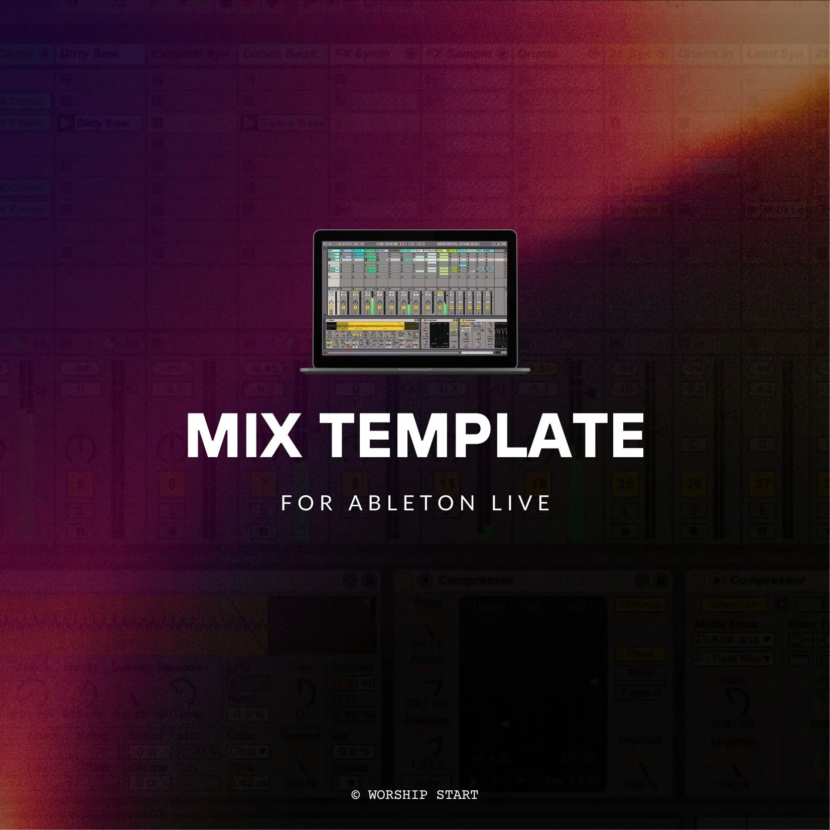 Broadcast Mix Templates Ableton Live — Worship Start