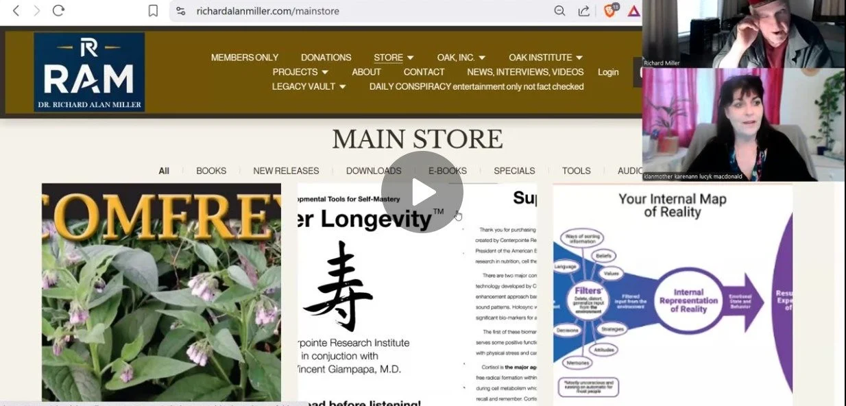 Dr Richard Alan Miller &amp; Karenann Macdonald POLE SHIFT 3i ATLAS SAFE ZONE GREENLAND AUG12 ECLIPSE