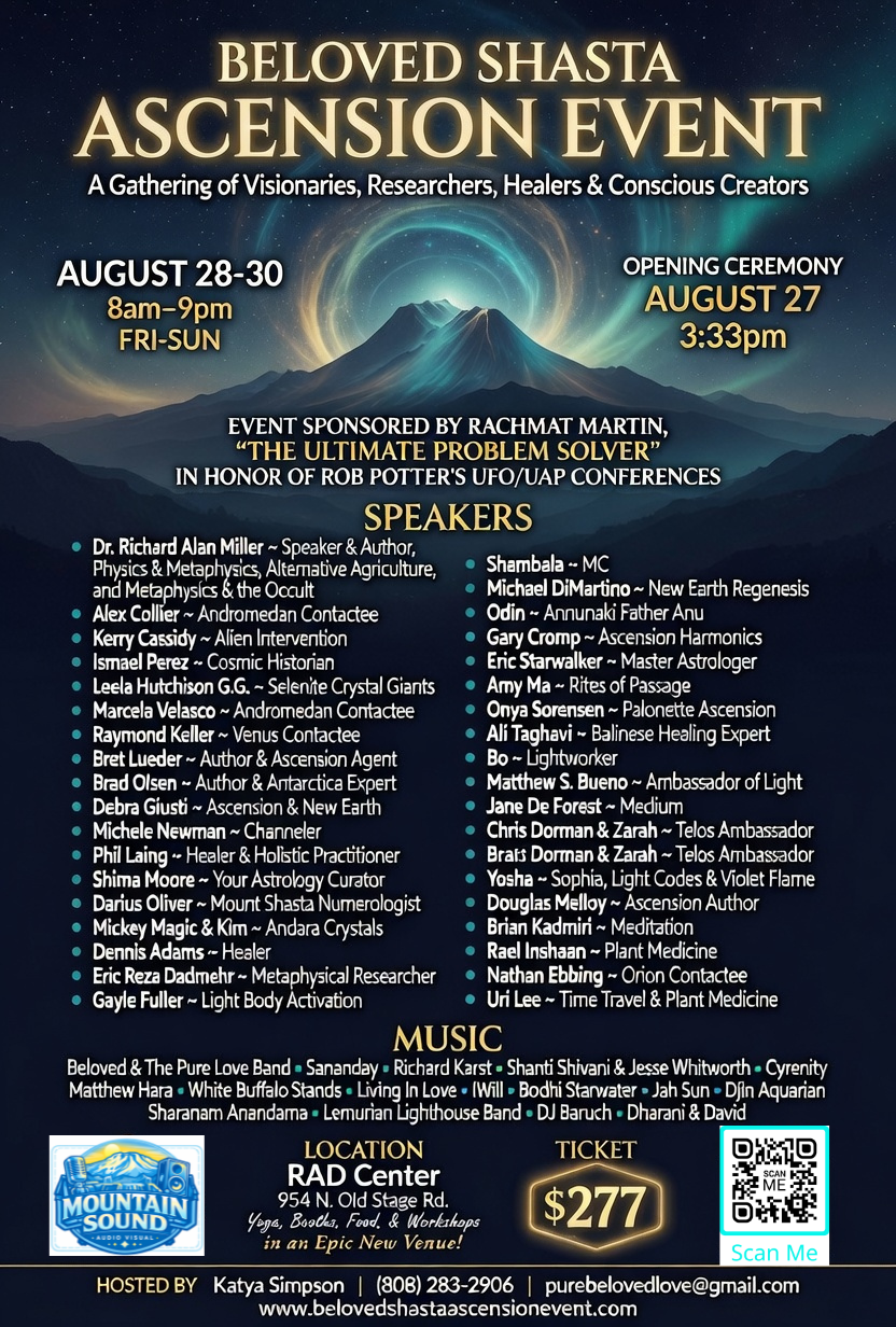 Beloved Shasta Ascension Event (info)