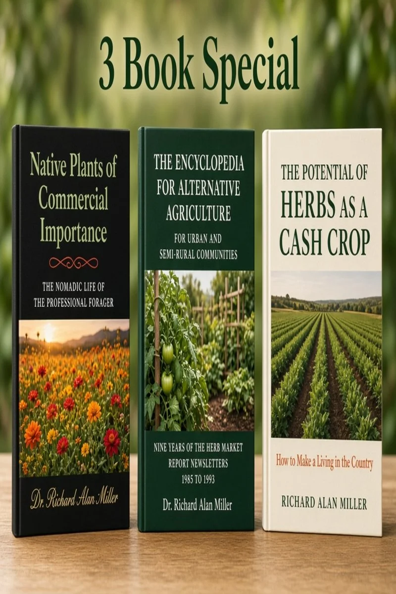 Herbs, Native Plants and Alternative Agriculture, eBook Trio