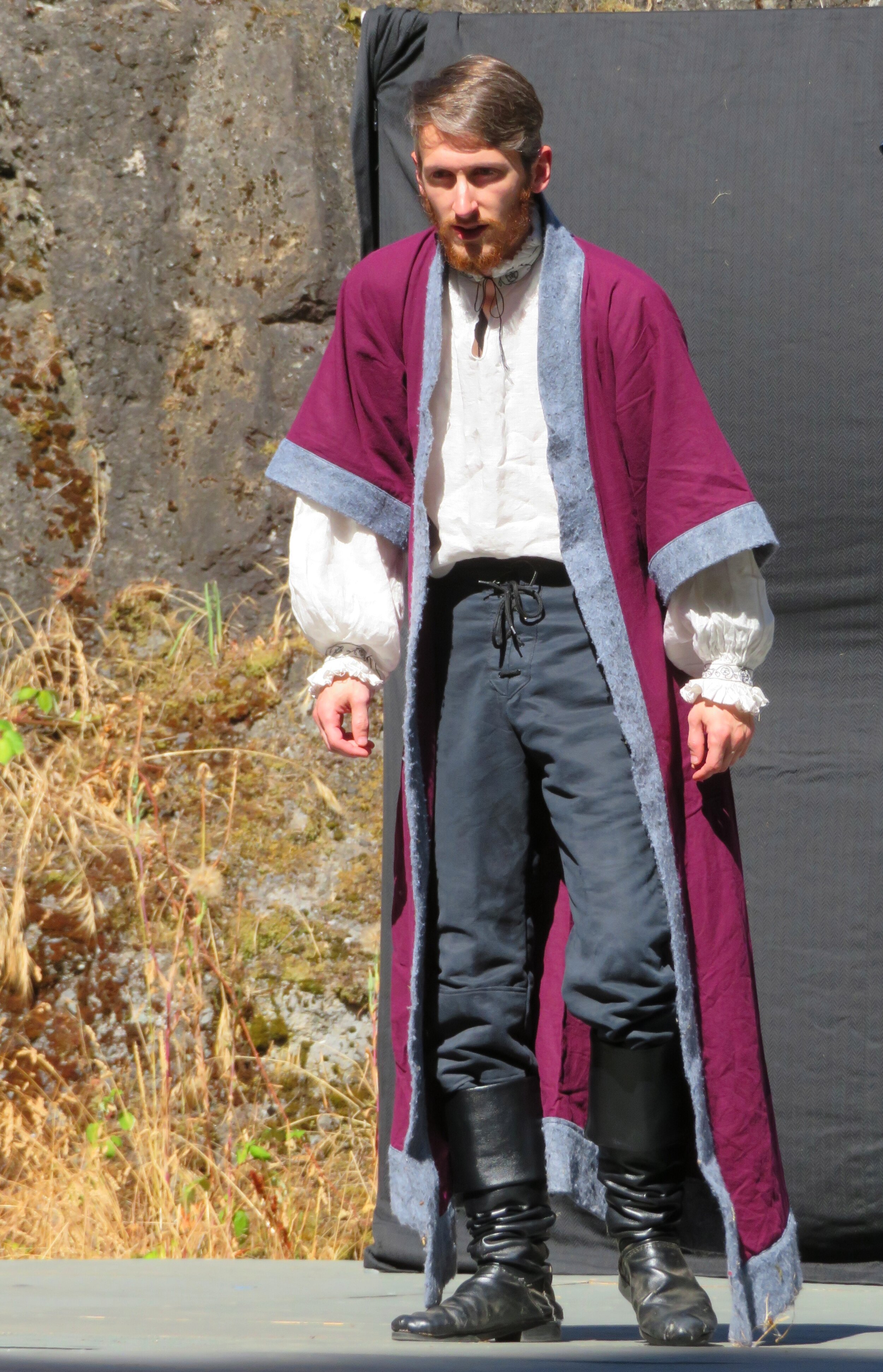 James Brown as King Richard III