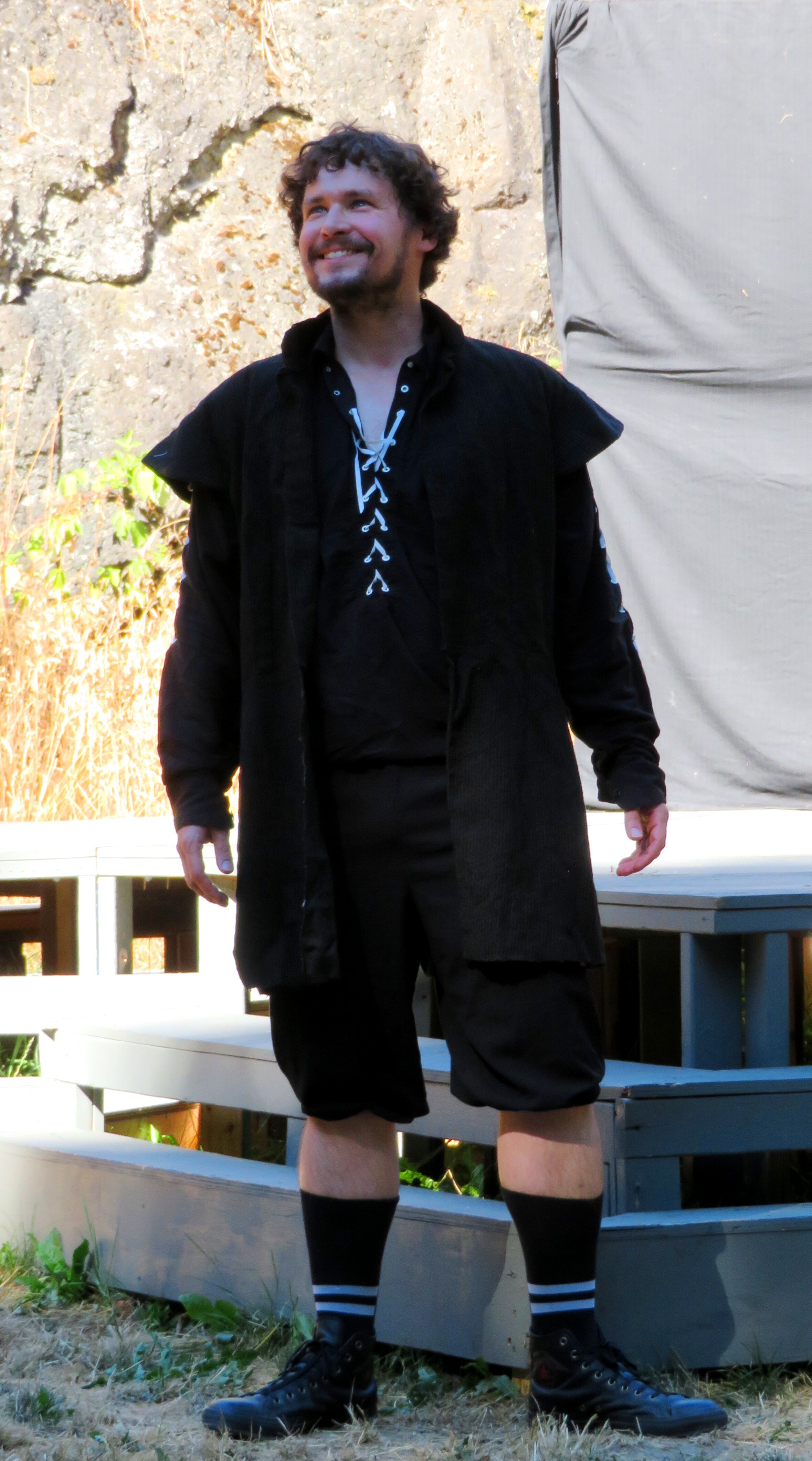 Bjorn A. Whitney as Hamlet