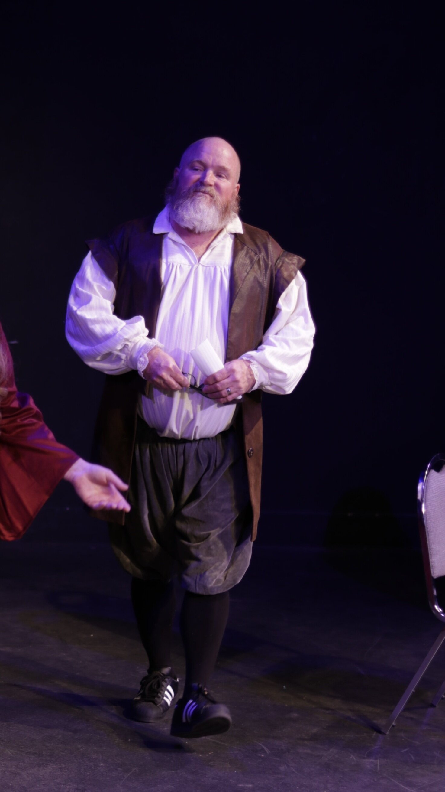 Trey Hatch- Polonius as Ned Stark