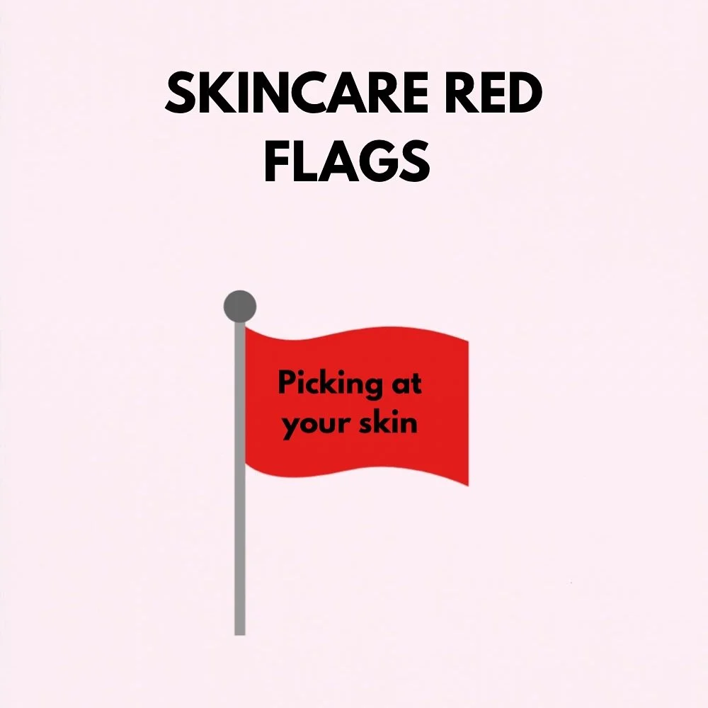 Time to STOP ignoring these skin sins that are costing you your glow. 🚩🚫 

From sleeping in your makeup to skipping spf, these habits are secretly sabotaging your skin. Let&rsquo;s break these habits, your glow deserves better. ✨
#nikaaesthetician 