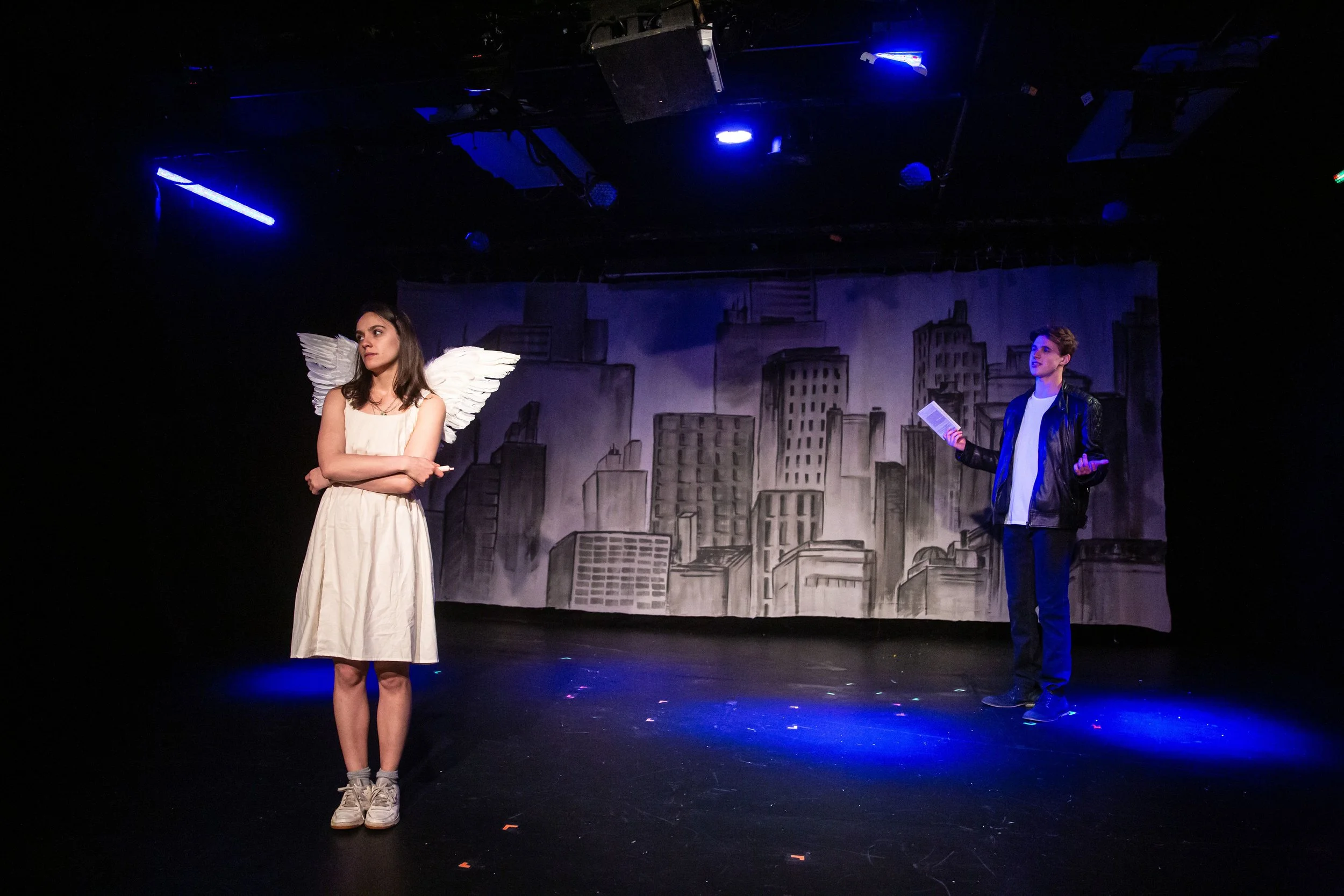 Alec Ludacka and Bryanna Marie Felipe in Stupid Boring Straight People by Seth Barnes
