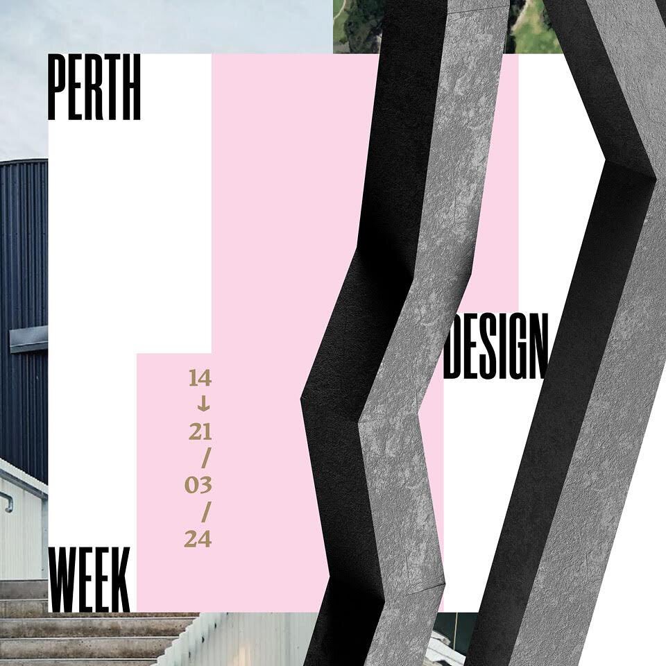 Thank you to Mark Braddock and team at @blockbranding for creating our unique @perthdesignweek brand. 

Mark has been on board since we launched PDW less than 18 months ago - with just the logo he had created for us and a dream! 

Our second Perth De