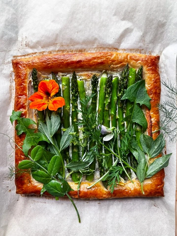 Spring Veggie Puff Pastry 