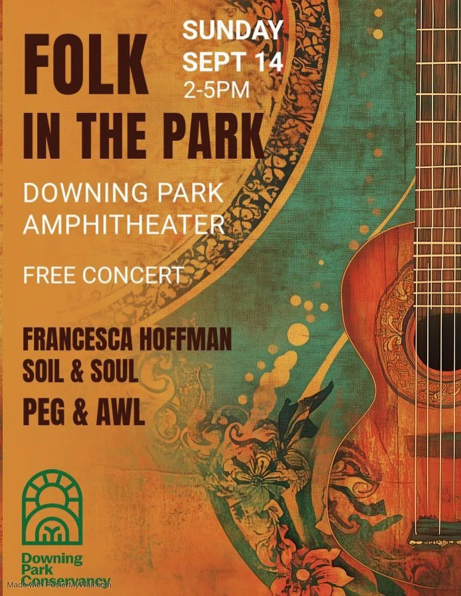 C&rsquo;mon out this Sunday to Downing Park in Newburgh, for a free concert in the park!  Bring your family, friends, and neighbors and enjoy an afternoon concert at Downing Park! 2-5:00 p.m.