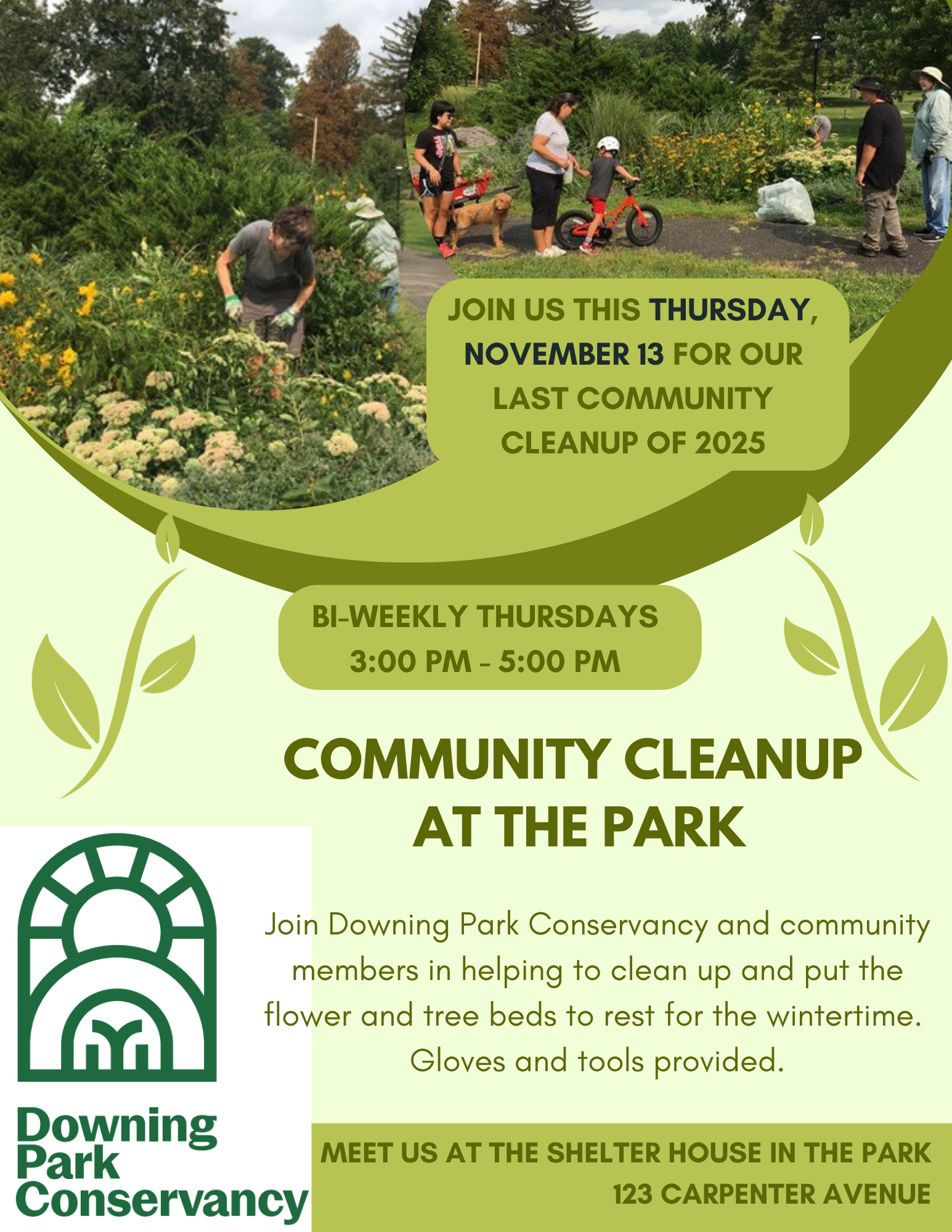 Last Fall  Thursday Cleanup 