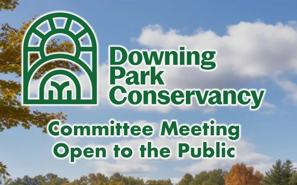 ❄️Come join us this Wednesday, February 4, for the monthly Downing Park Conservancy Public Meeting at 6:00 pm at Calvary Presbyterian Church, 120 South Street.

☃️At our public meeting, we&rsquo;ll come together to discuss ongoing projects, future pl