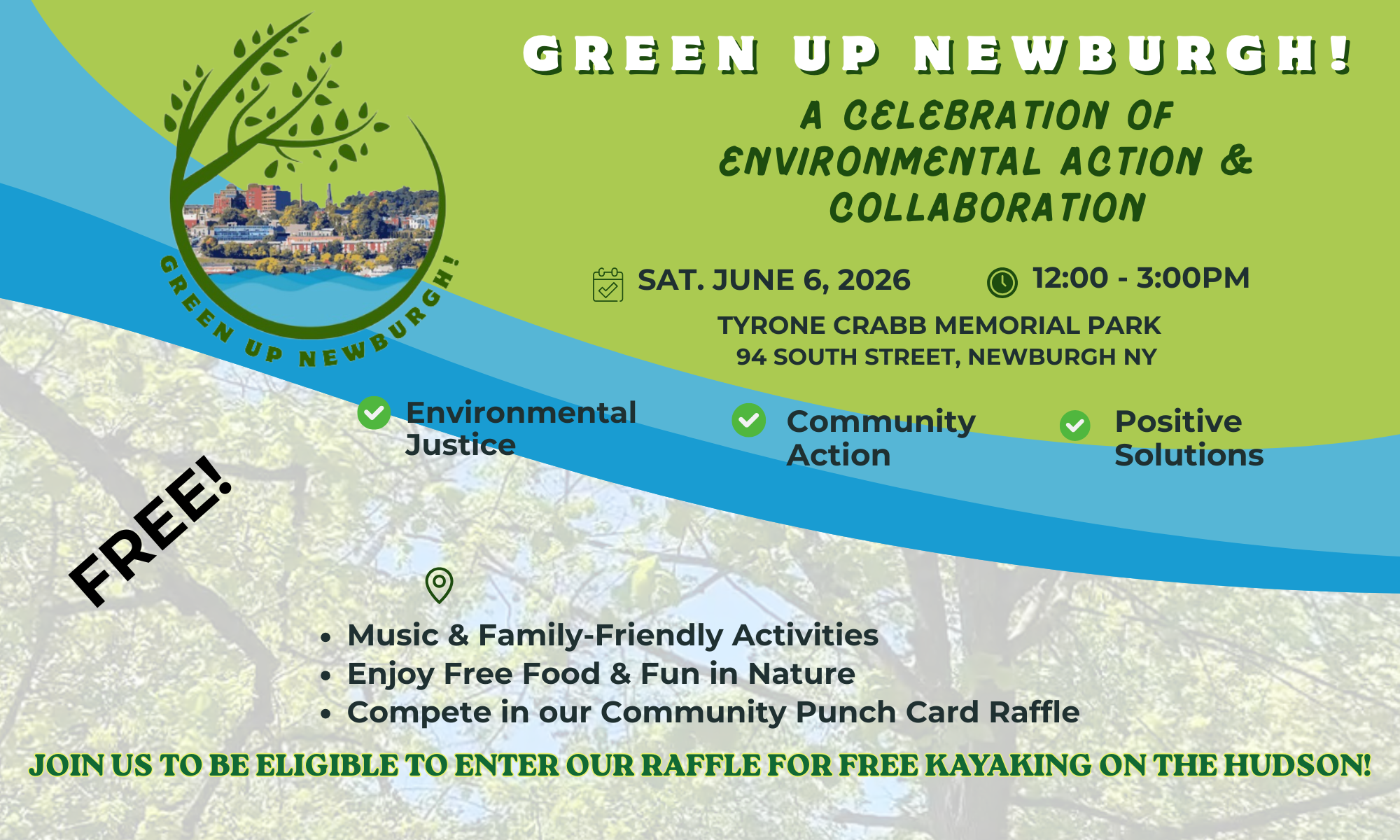 GreenUp! Newburgh - Tyrone Crabb Park