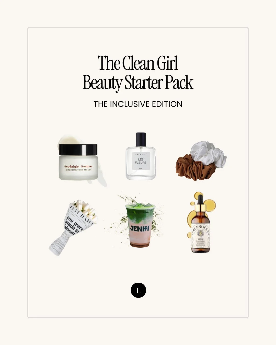 Clean beauty isn't just one look, one tone, or one story. Here's what it looks like when we include those who were unassumingly participating in this trend because of culture, not being catered to in the beauty market, or both.⁠
⁠
In my Clean Girl Be
