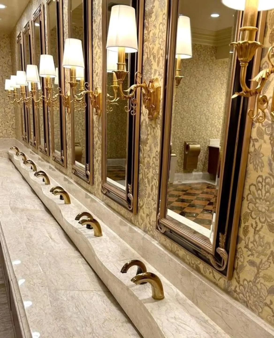 As we continue to close the rooms for the holidays, a note was pinned to the powder room mirror with a bobby pin, of course, that read⁠
⁠
"I've emptied the vases. The roses didn't survive the heaters, but the orchids tried. Someone left a lipsti