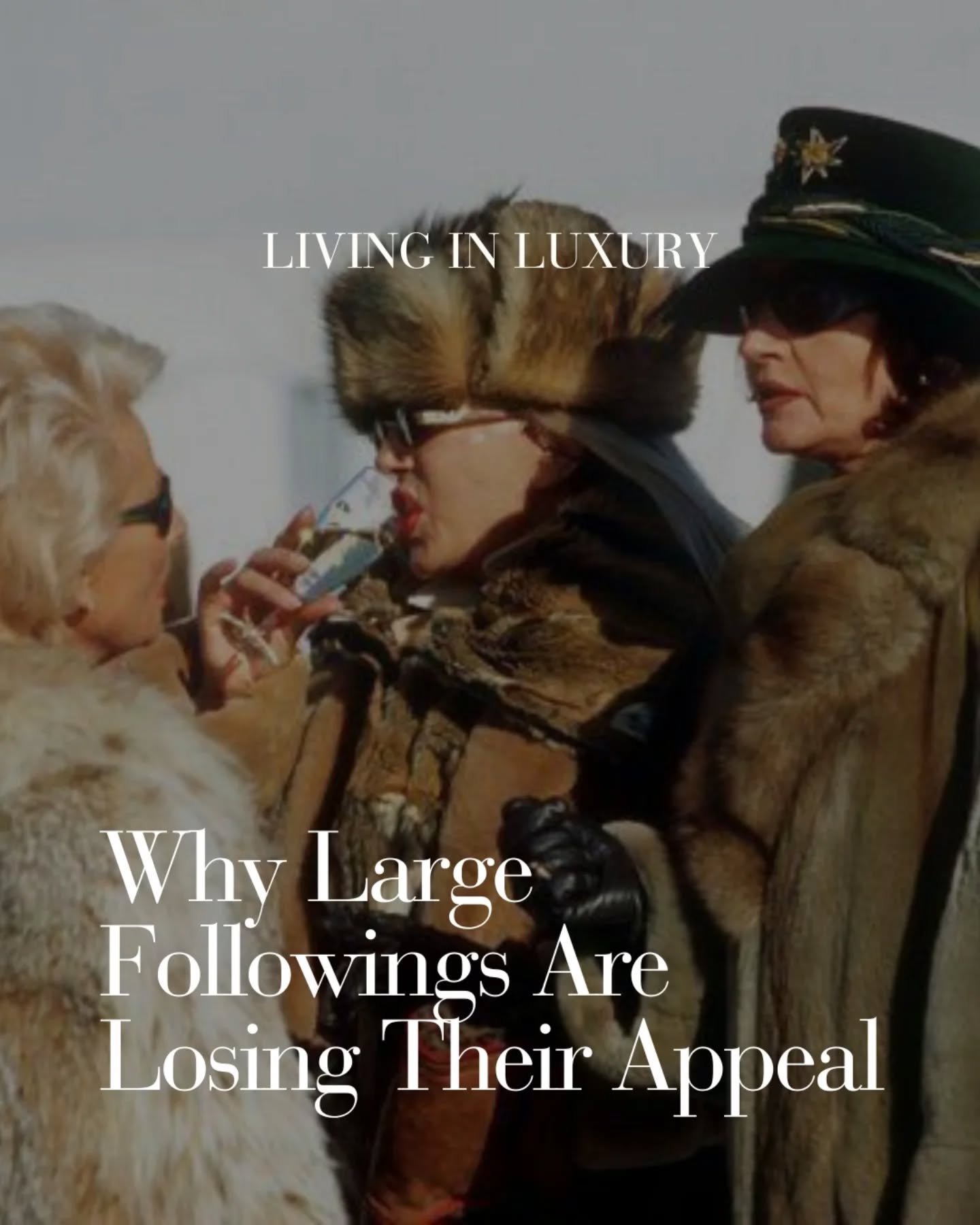 Time is going faster and circles are getting smaller. Having a follower count less than a few thousand (and in some cases less than a thousand) makes you a hot topic of discussion and a potential leader of a tight-knit community.

Being understood by