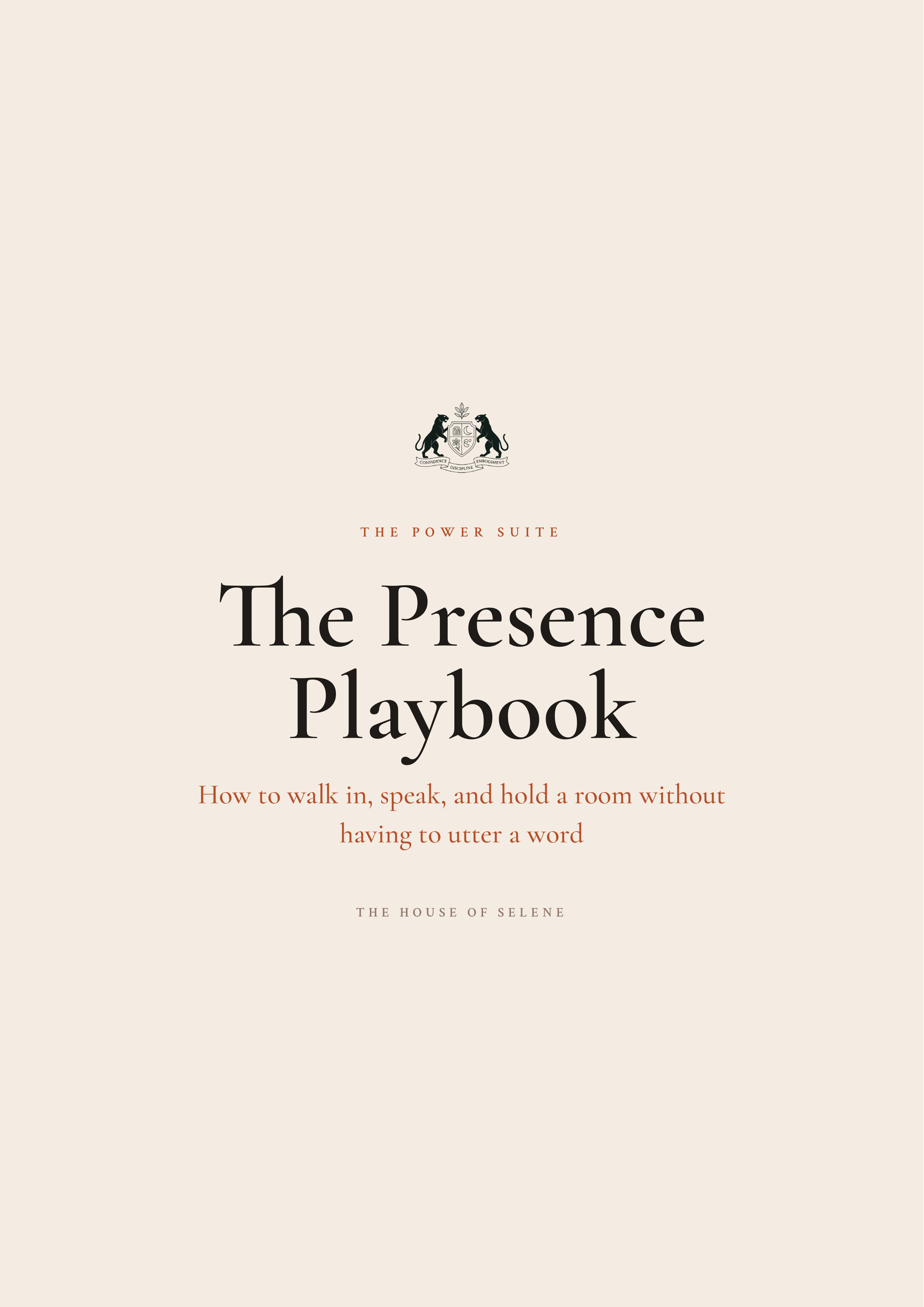 The Presence Playbook