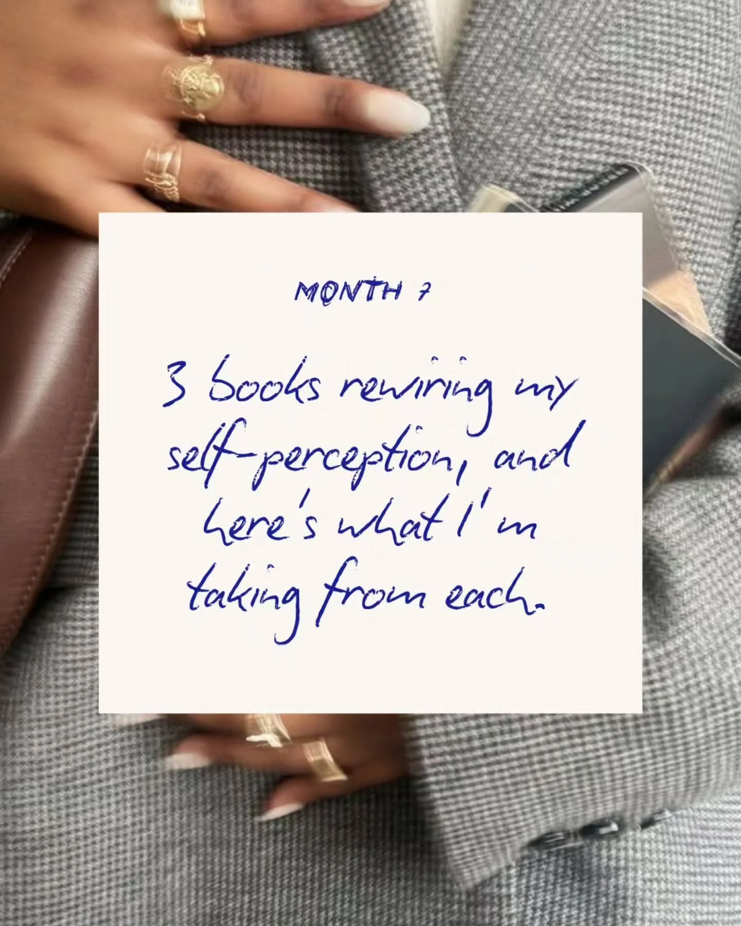 You can only learn so much online, and most of the information comes from books anyway. So here are the 3 that are rewiring my self-perception and influencing how I show up if I&rsquo;m going to reach my goals by the time I turn 40. 

#reinventionjou