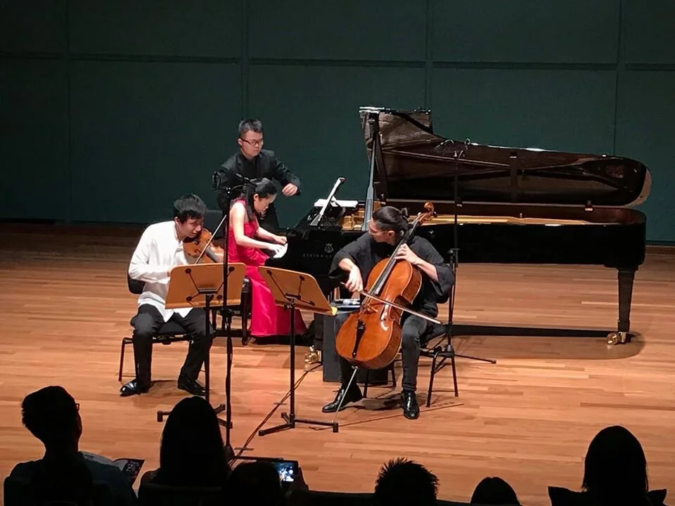 Beyond Traditions, Sept 2018 With violinist Loh Jun Hong and cellist Ng Pei-Sian