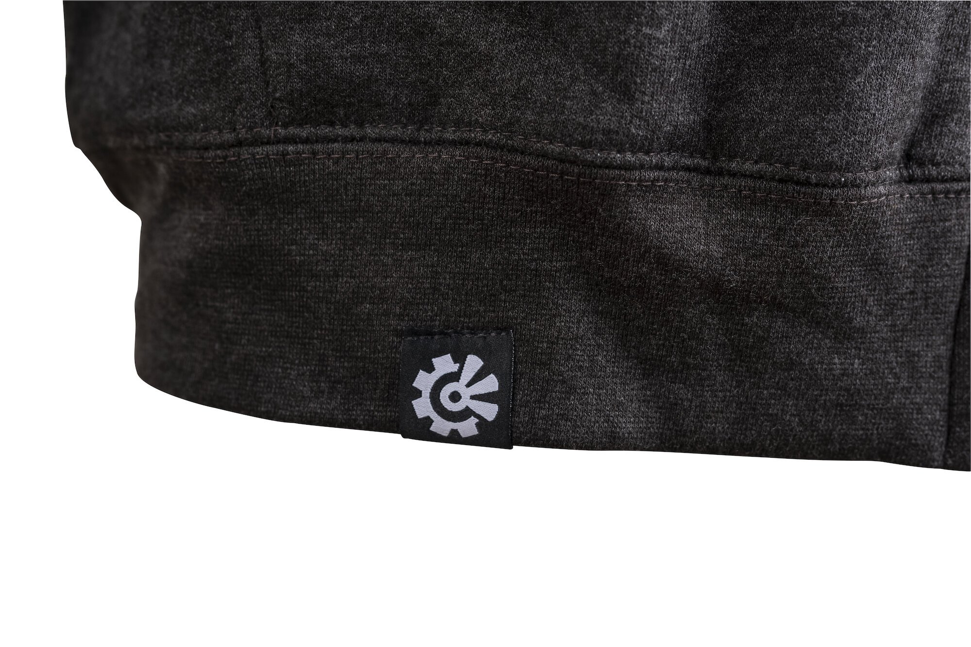 fisher creative gray hoodie tag