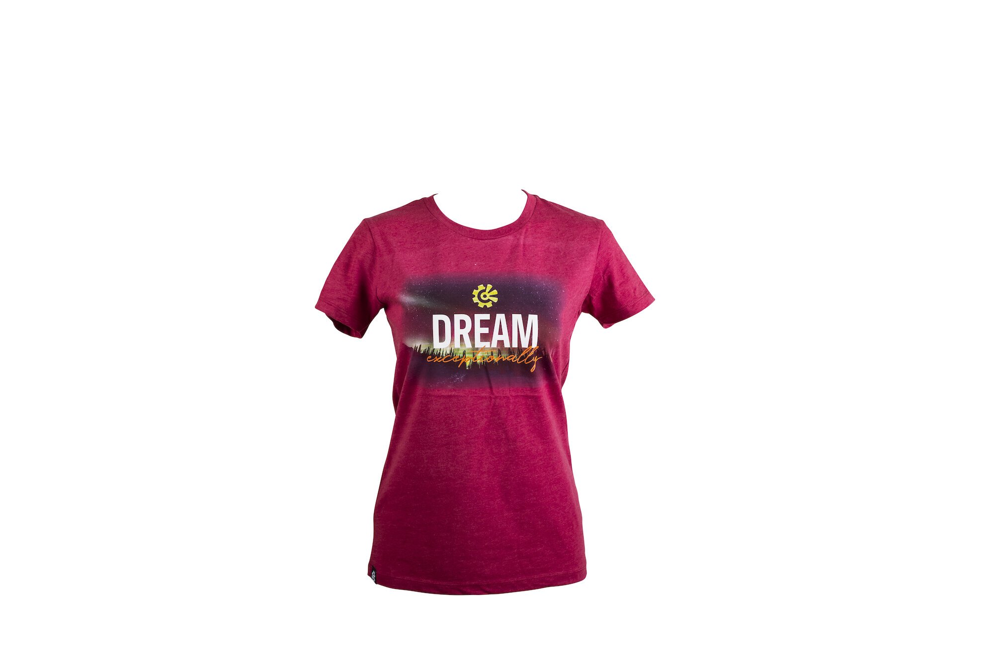 Fisher Creative ladies dream t shirt red