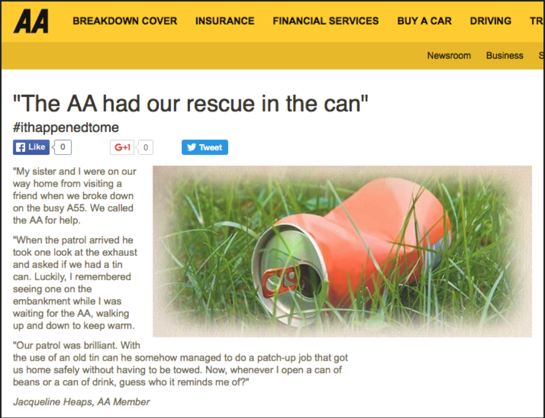Can story – theAA.com