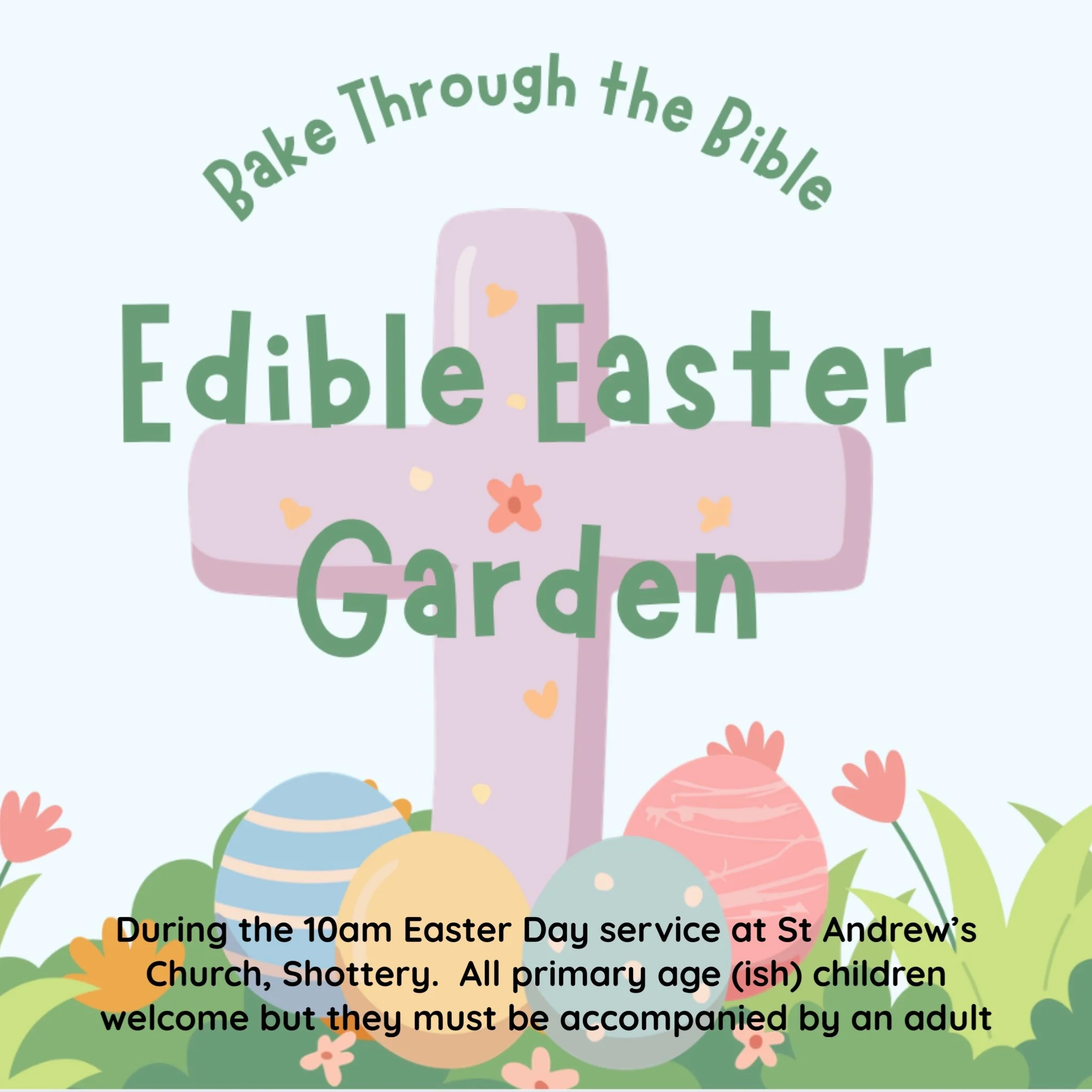 Easter Sunday Children’s ‘Edible Easter Garden’