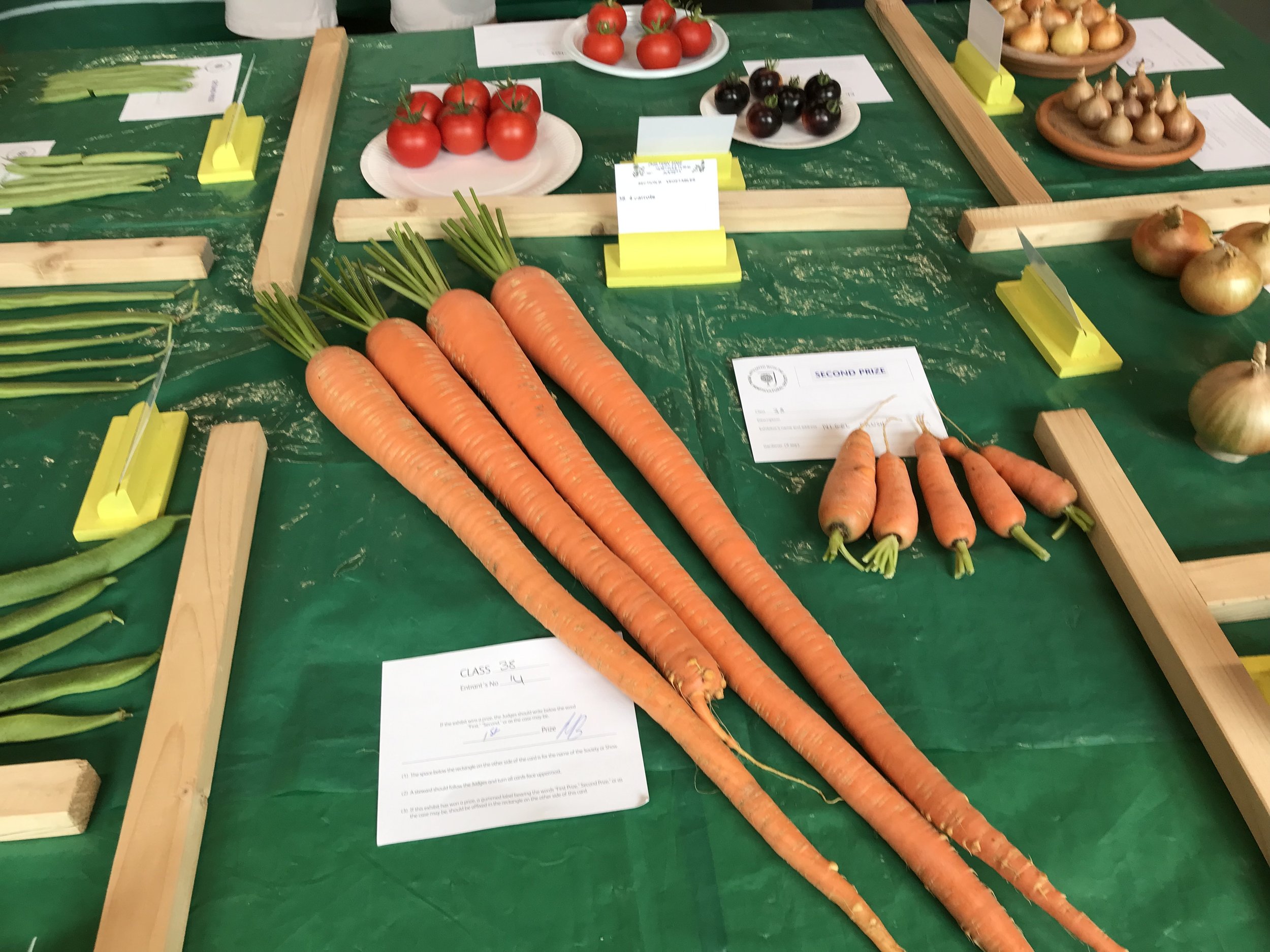 38. 4 carrots
