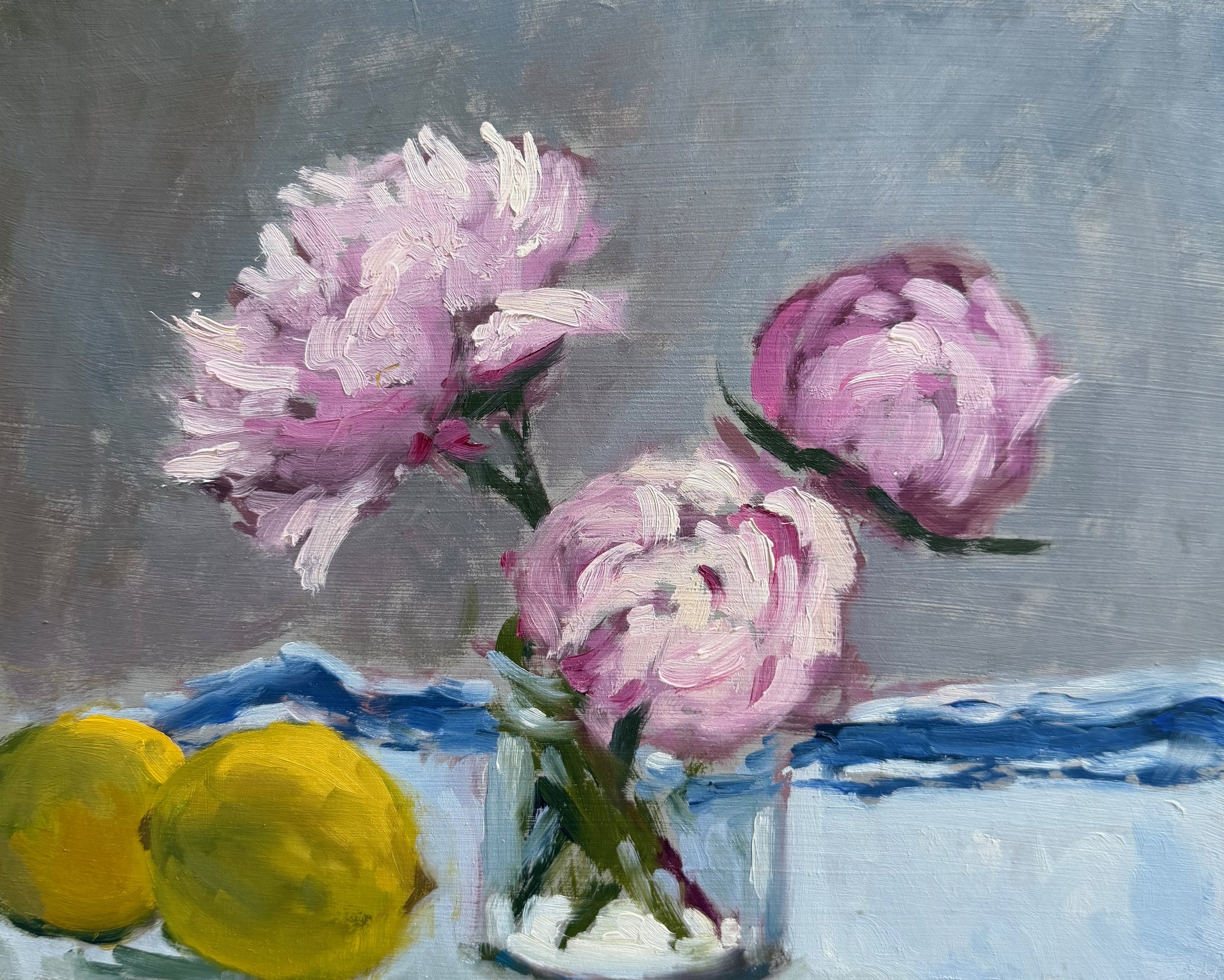 Peonies & Lemons