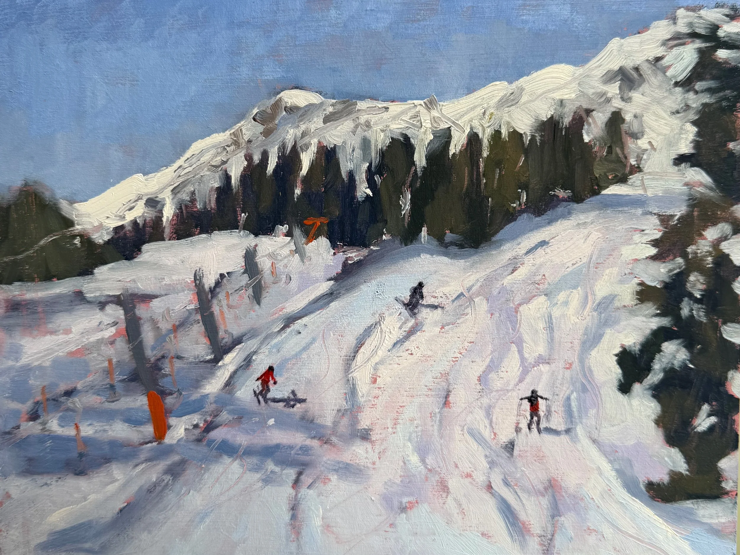 Blue Sky towards the Etherolla