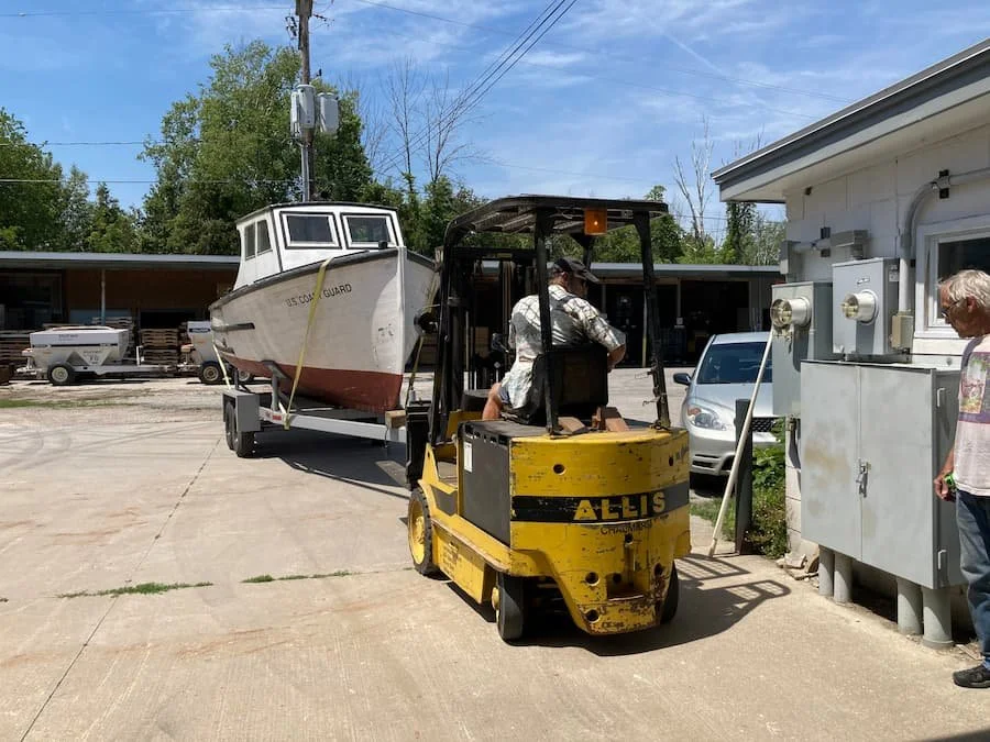 Coast Guard Cabin Motor Launch restoration