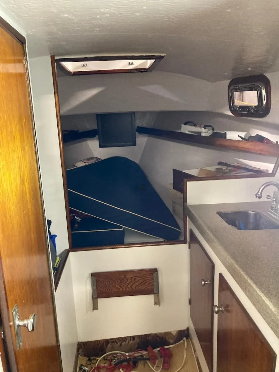 before retrofit of interior