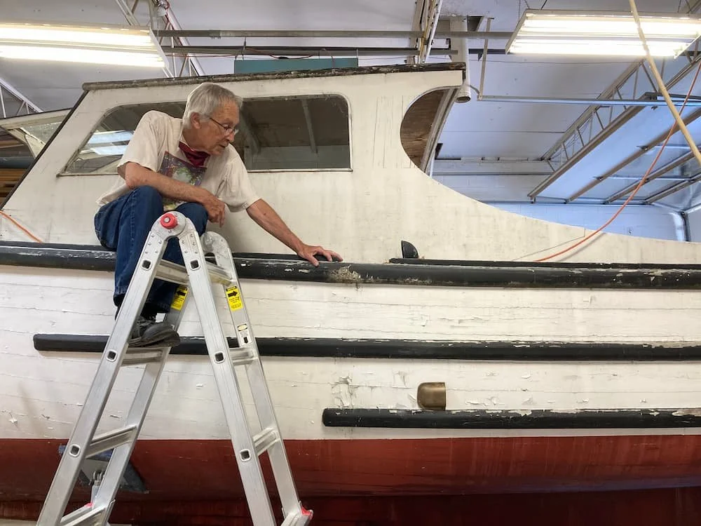 Coast Guard Cabin Motor Launch restoration