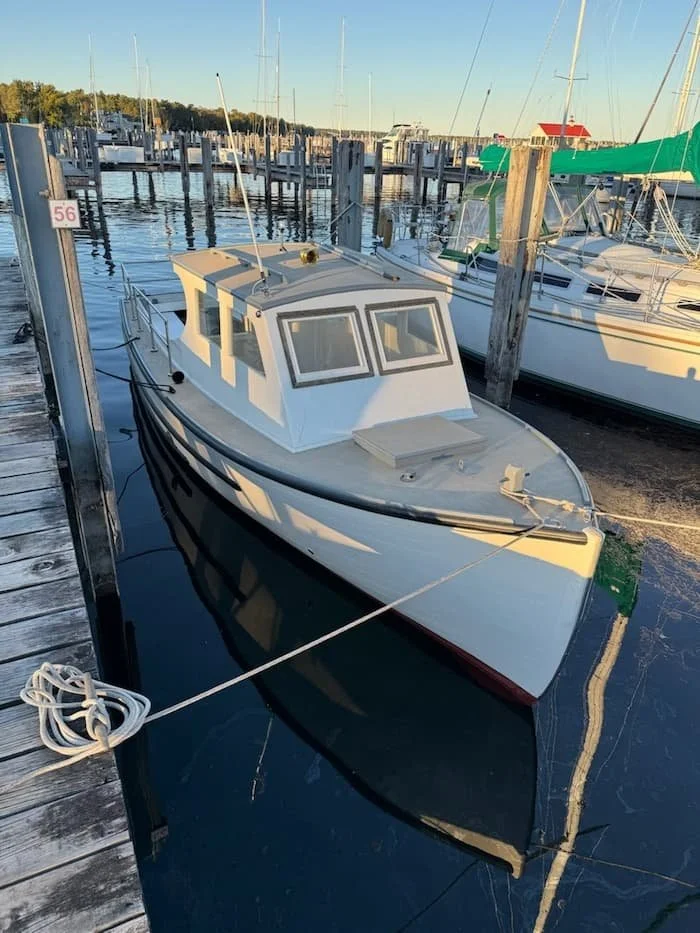 Coast Guard Cabin Motor Launch post restoration